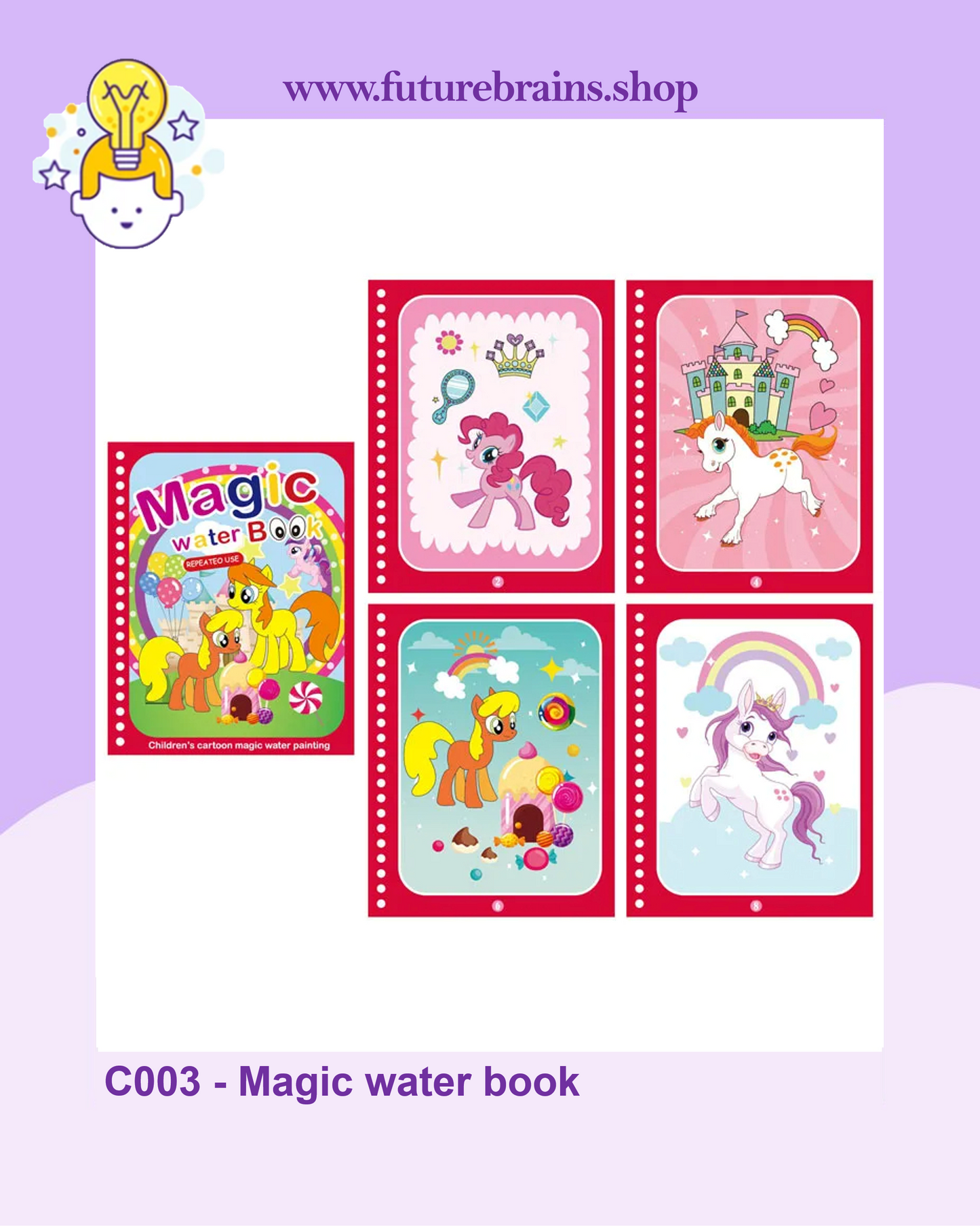 C003 - Magic water book (buy 5 for 5$)