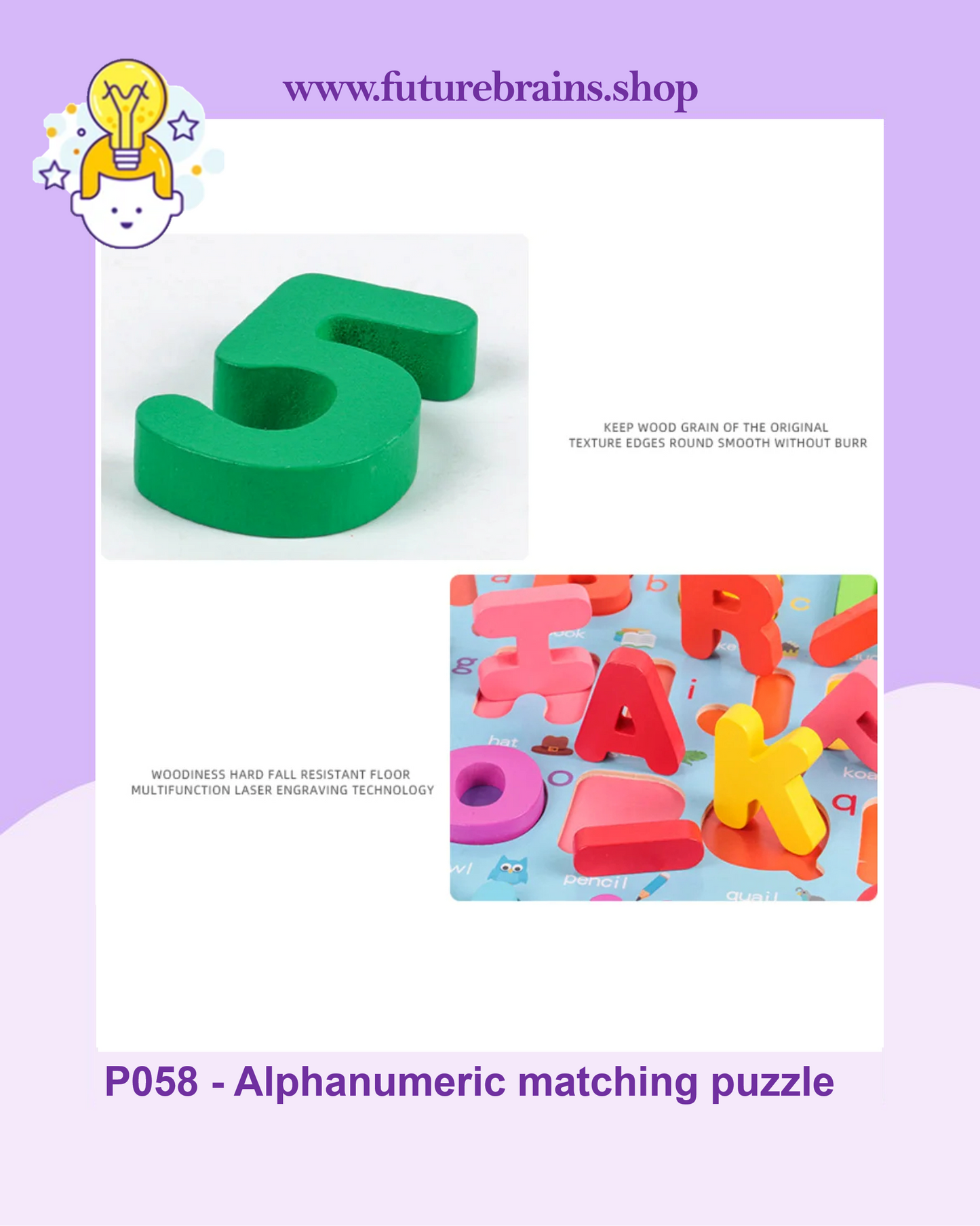 P058 - Alphanumeric matching puzzle