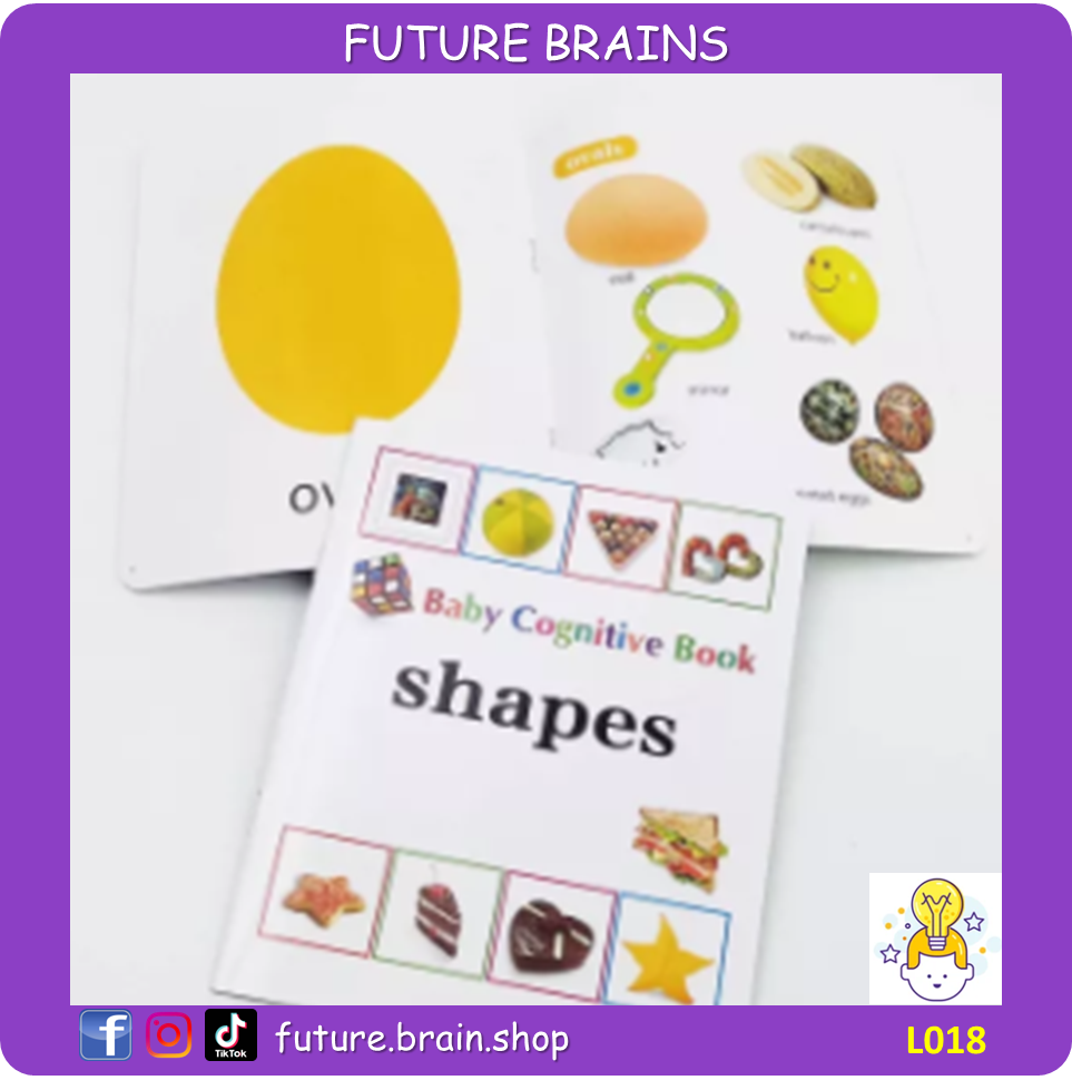 L018 - Baby cognitive books (Vehicles)