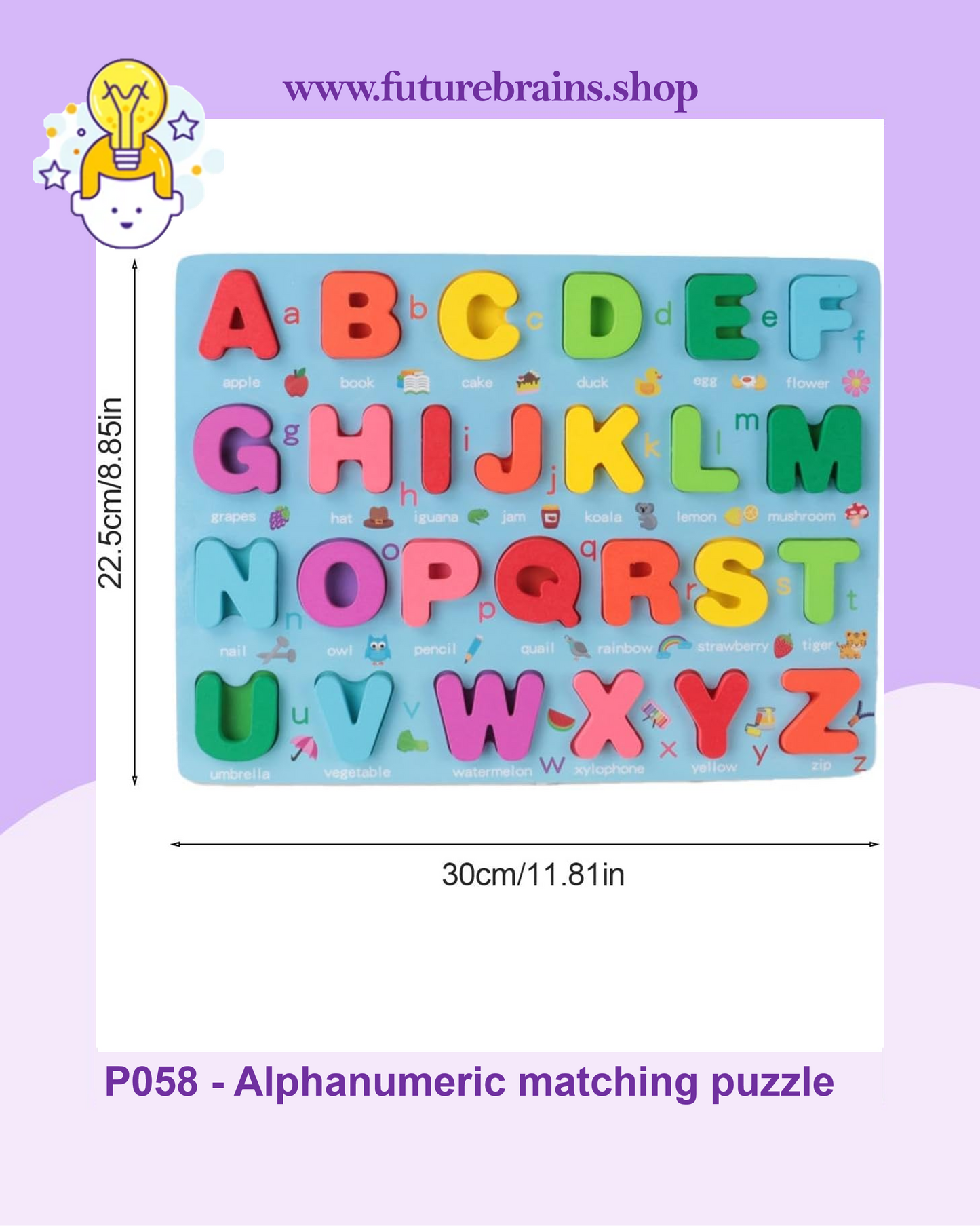 P058 - Alphanumeric matching puzzle