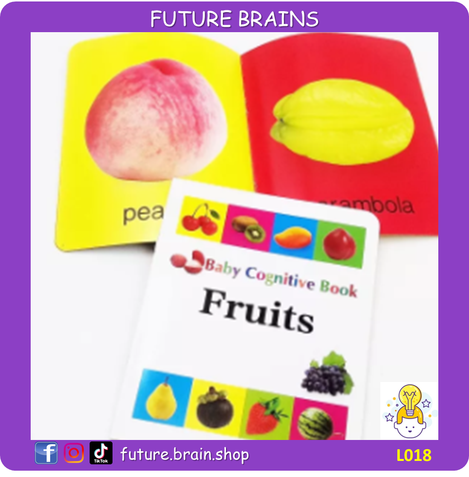 L018 - Baby cognitive books (Vehicles)