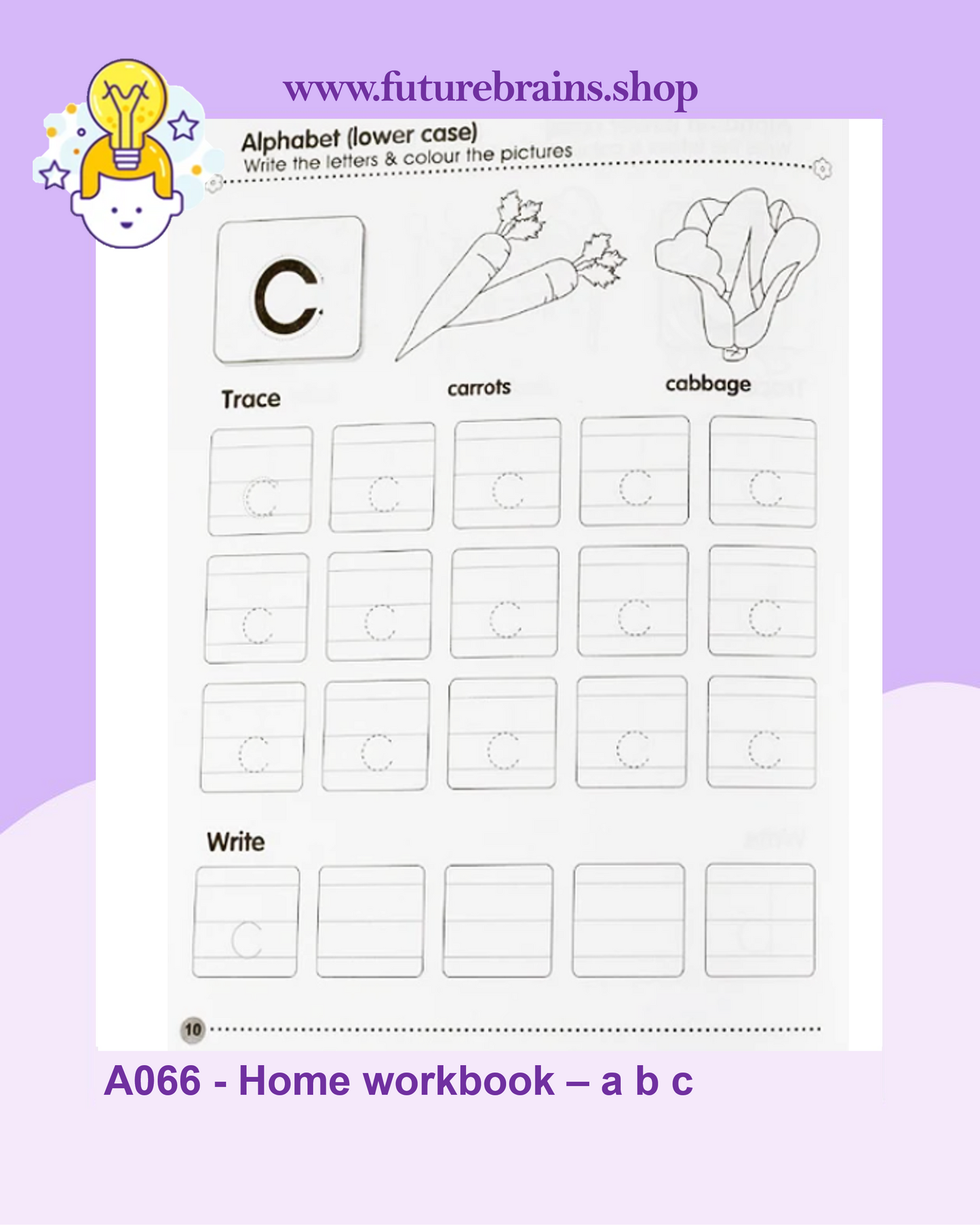 A066 - Home workbook – a b c