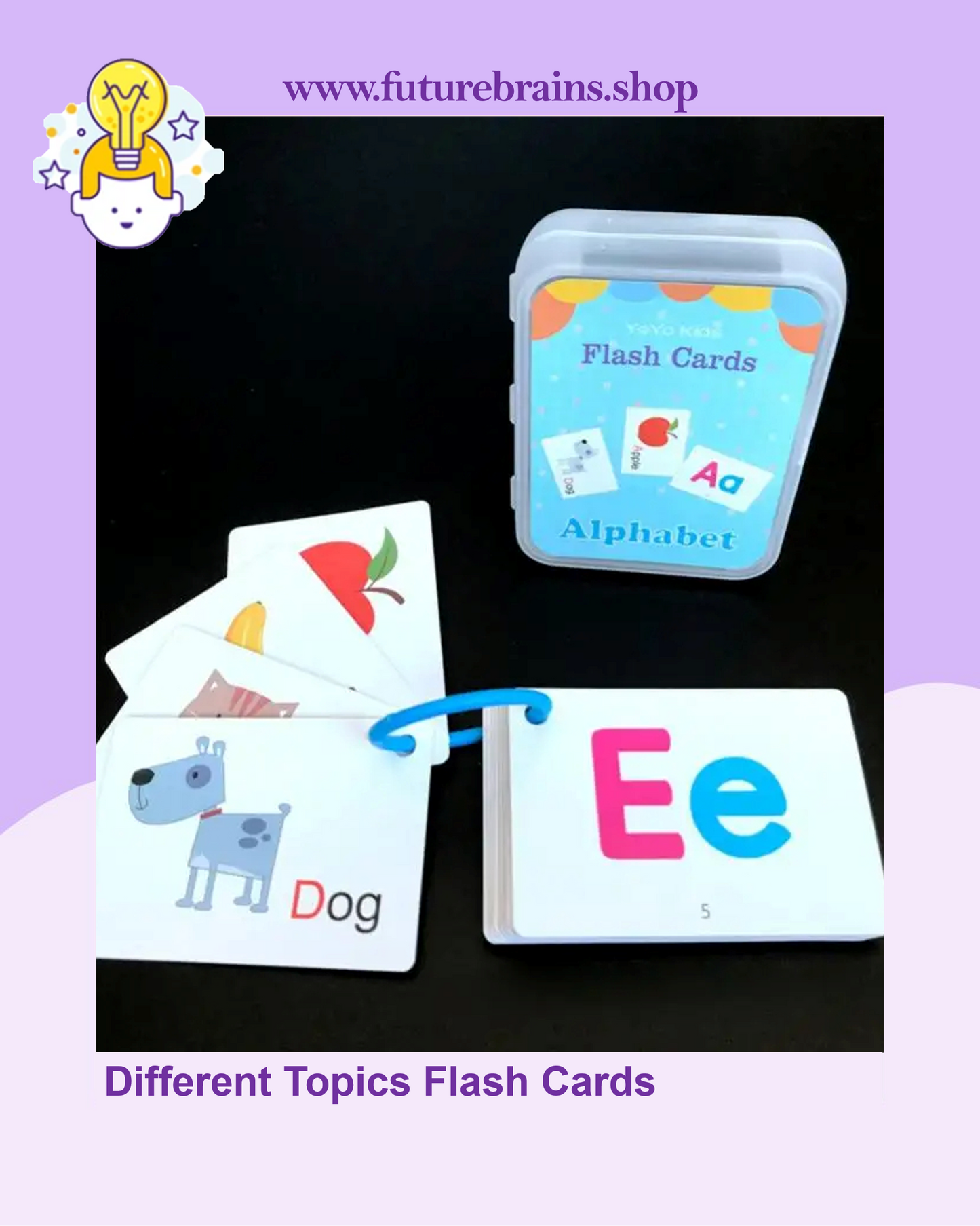 Different Topics Flash Cards (Buy 7 boxes Get 1 FREE)