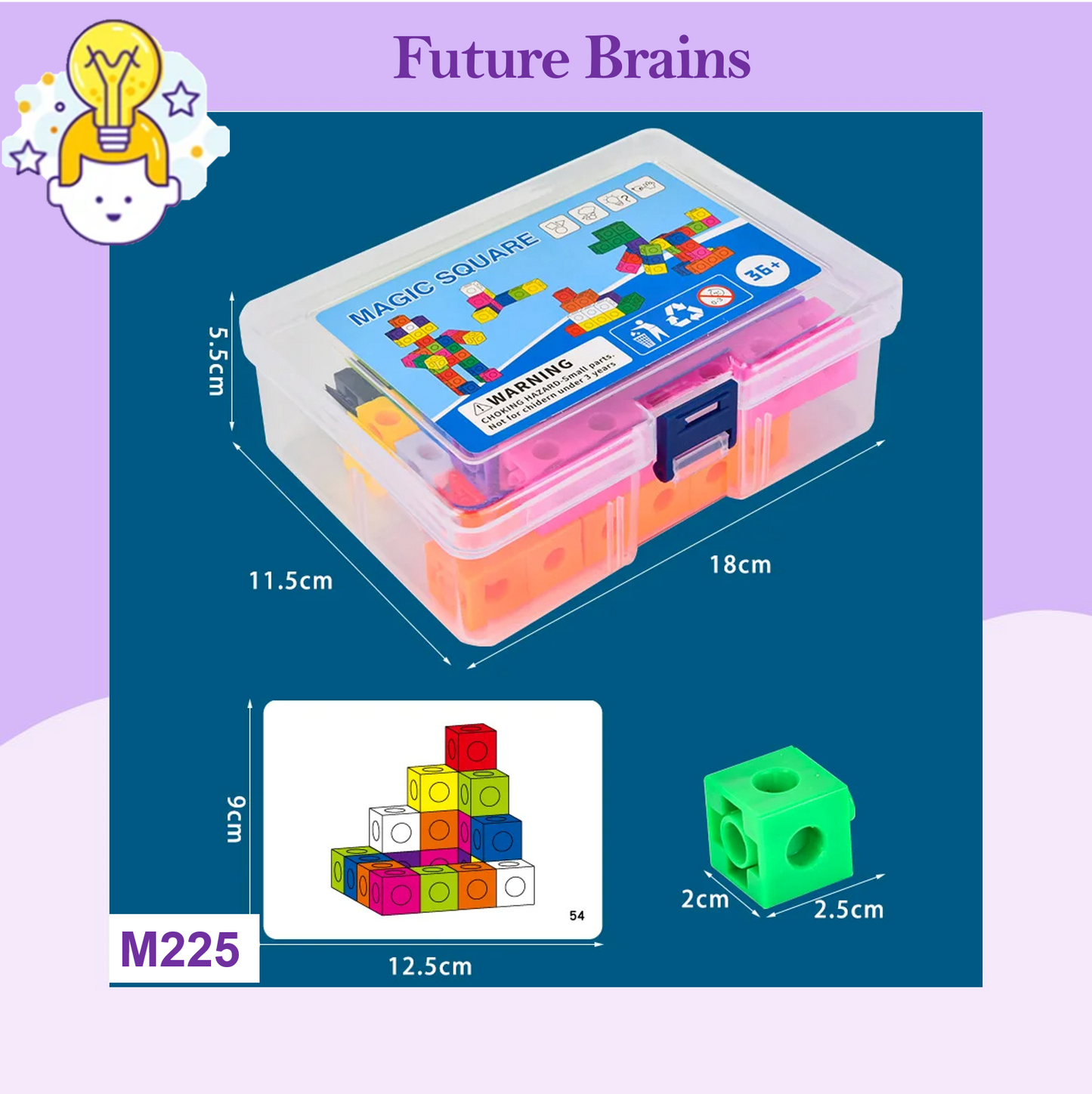 M225 - Magic square 60 pcs