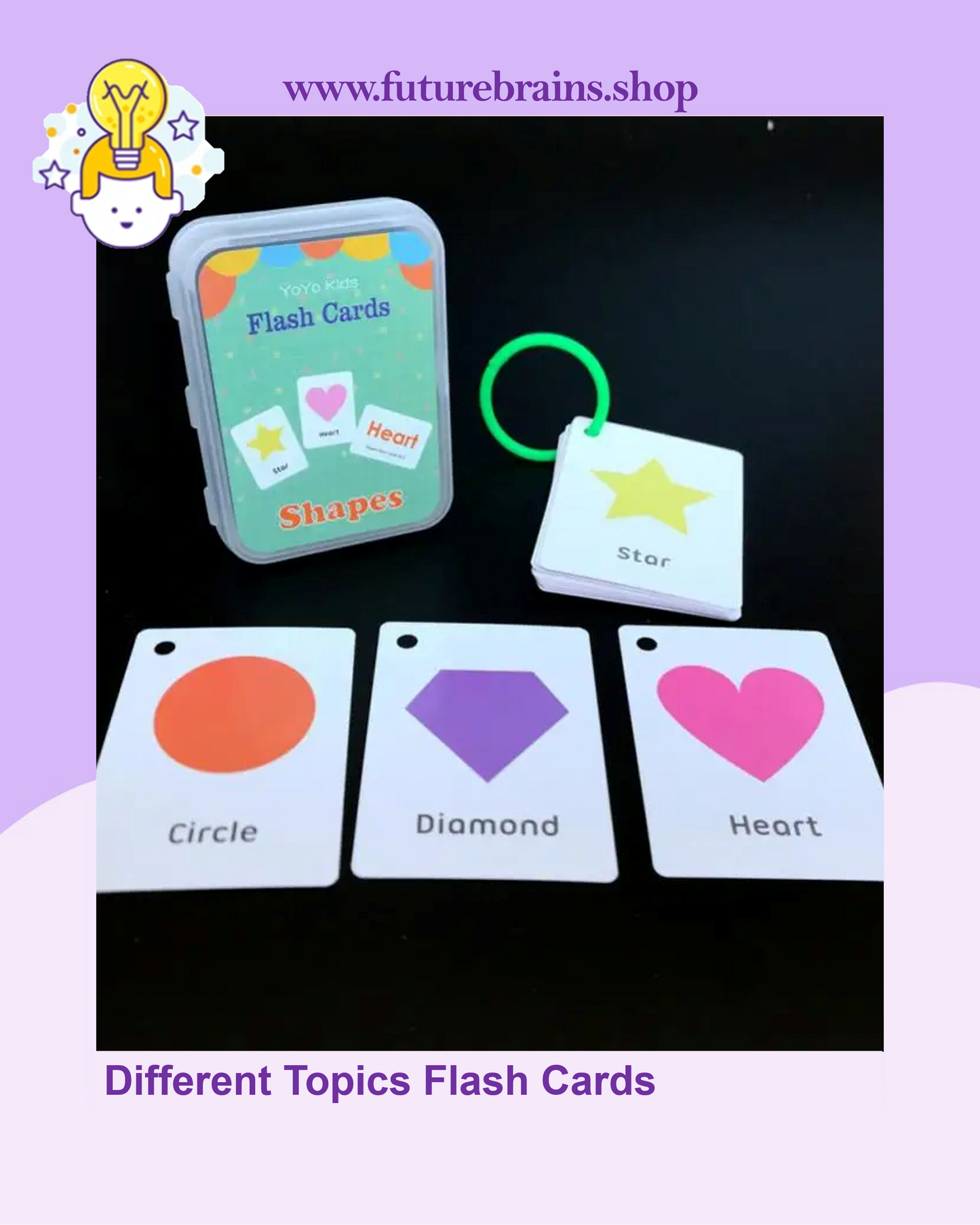 Different Topics Flash Cards (Buy 7 boxes Get 1 FREE)