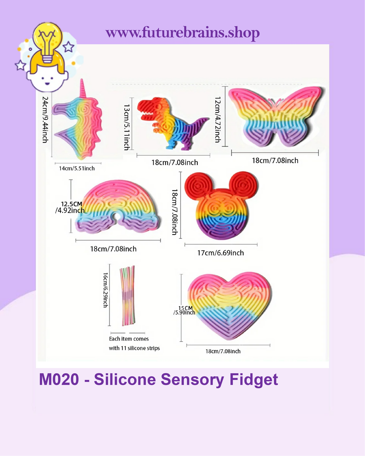 M020 - Silicone Sensory Fidget