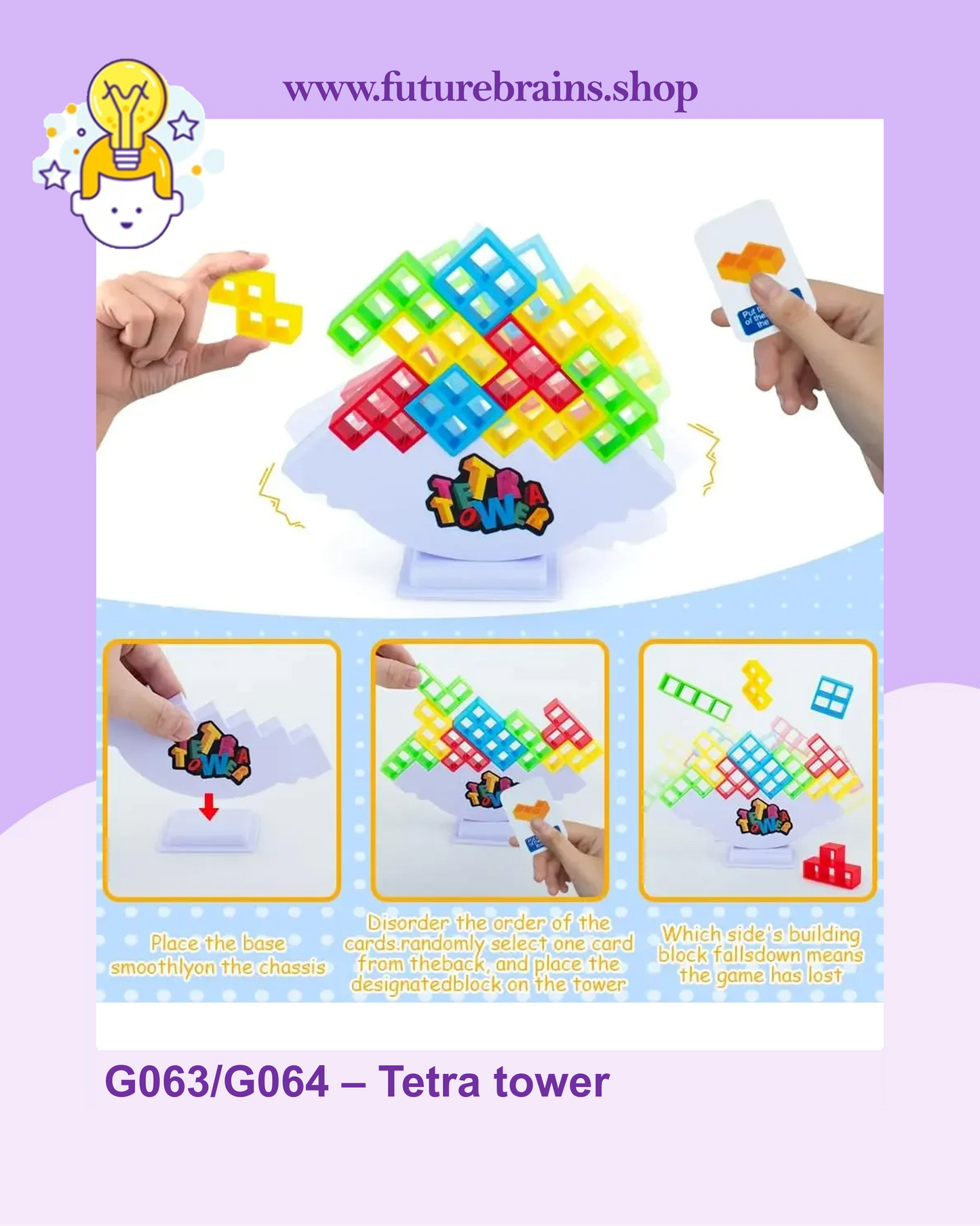 Tetra tower - Stacking games