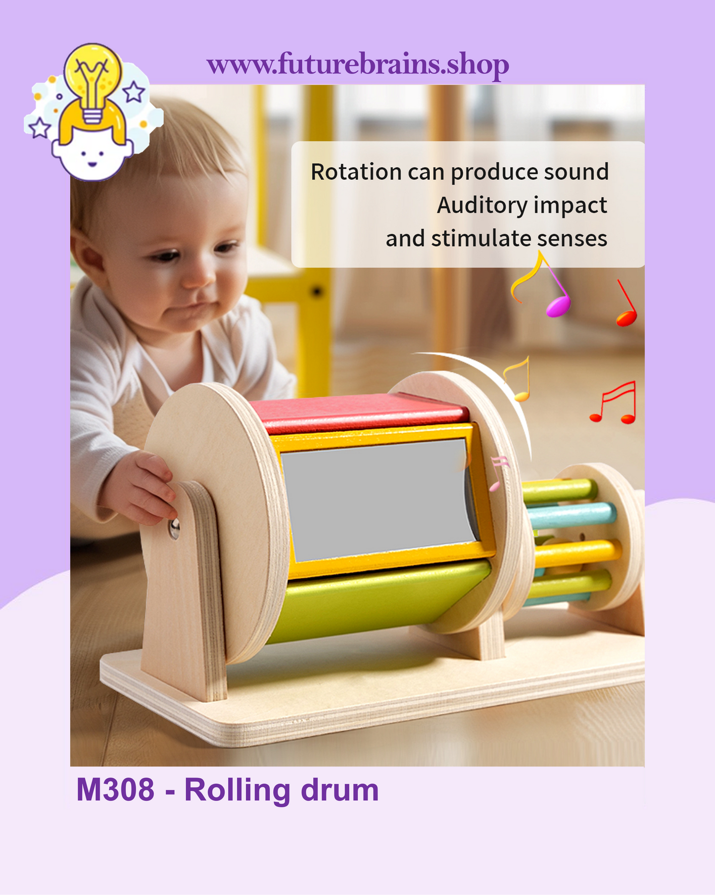 M308 - Rolling drum