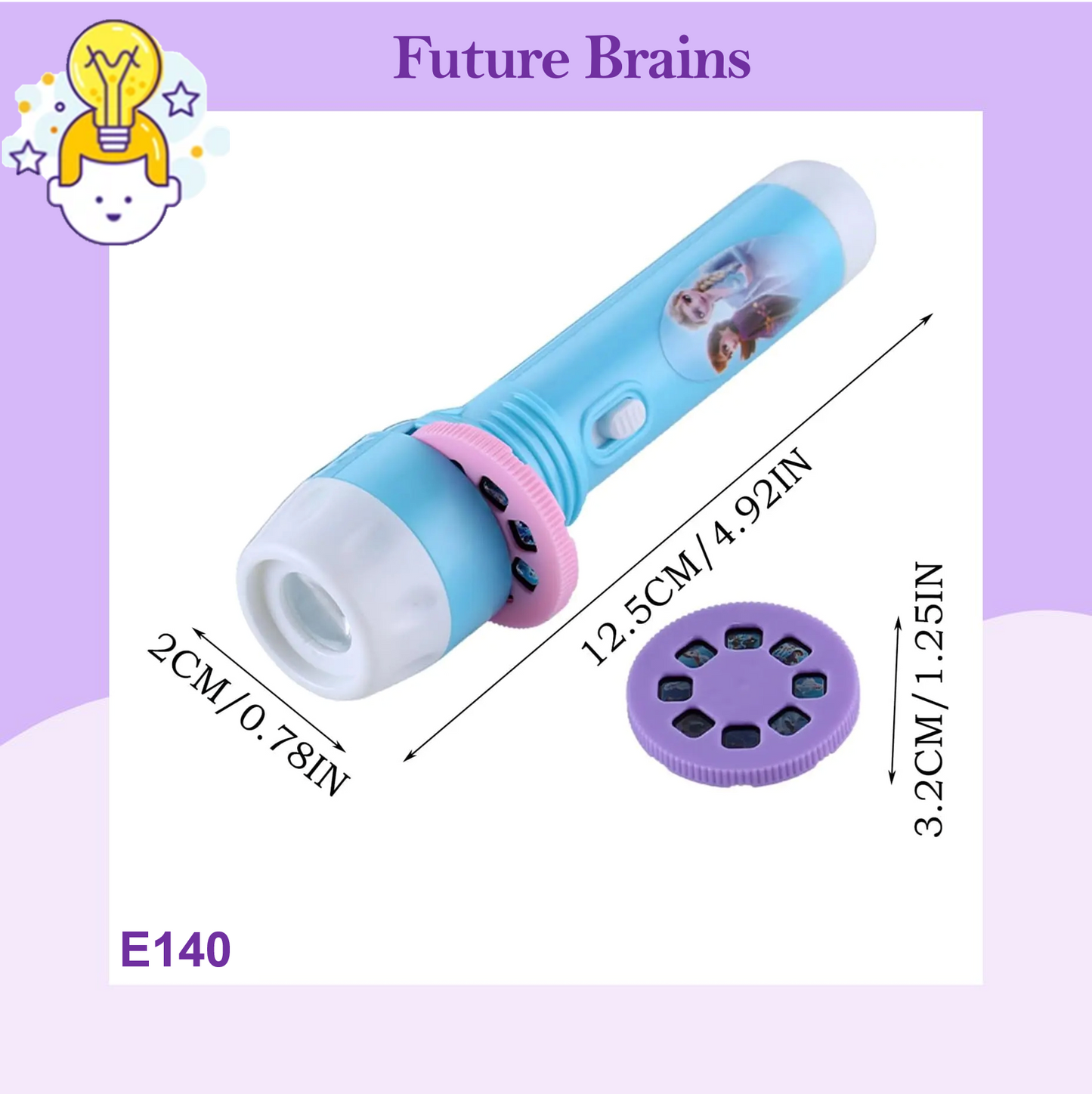 E140 - Characters torch projector