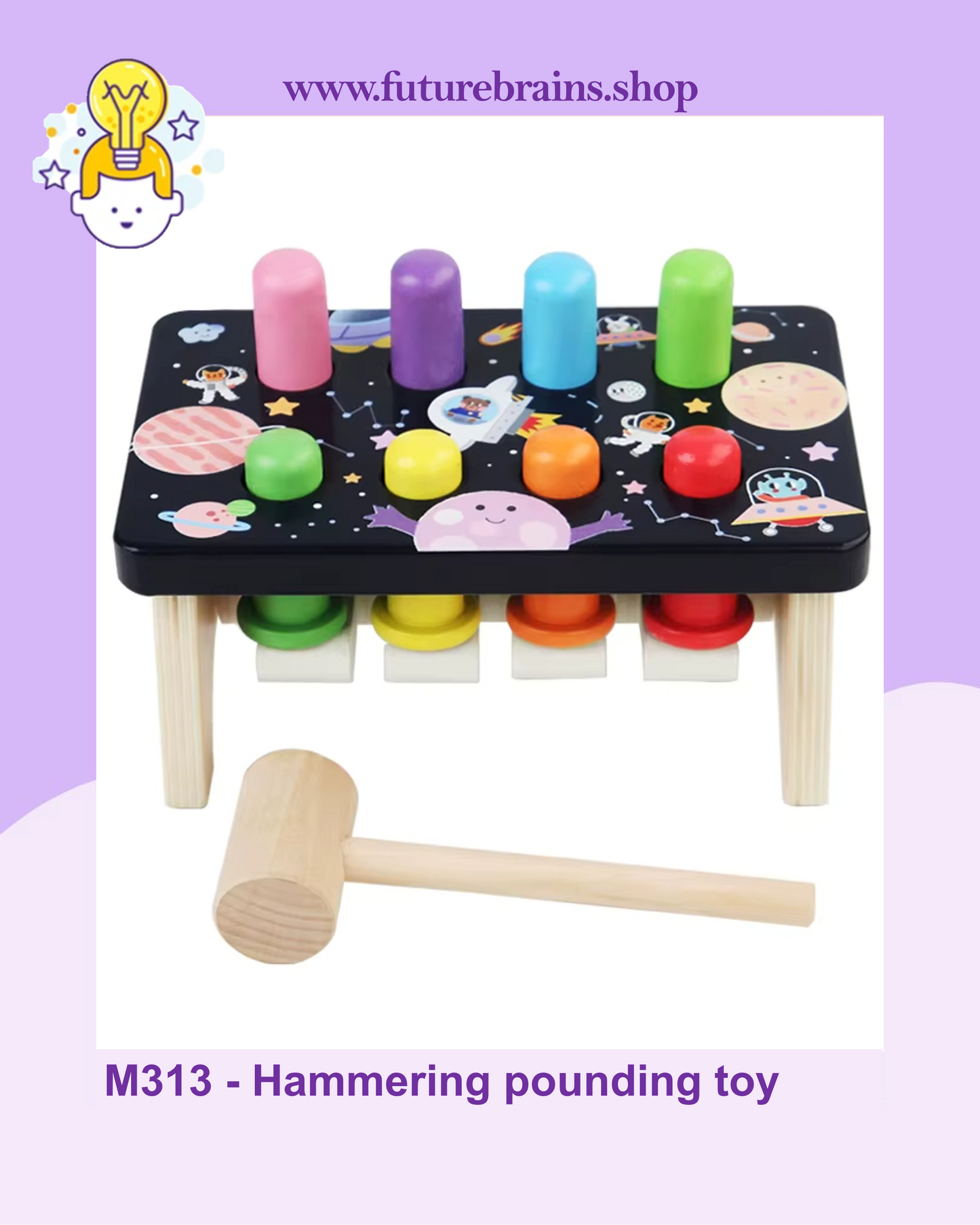M313 - Hammering pounding toy