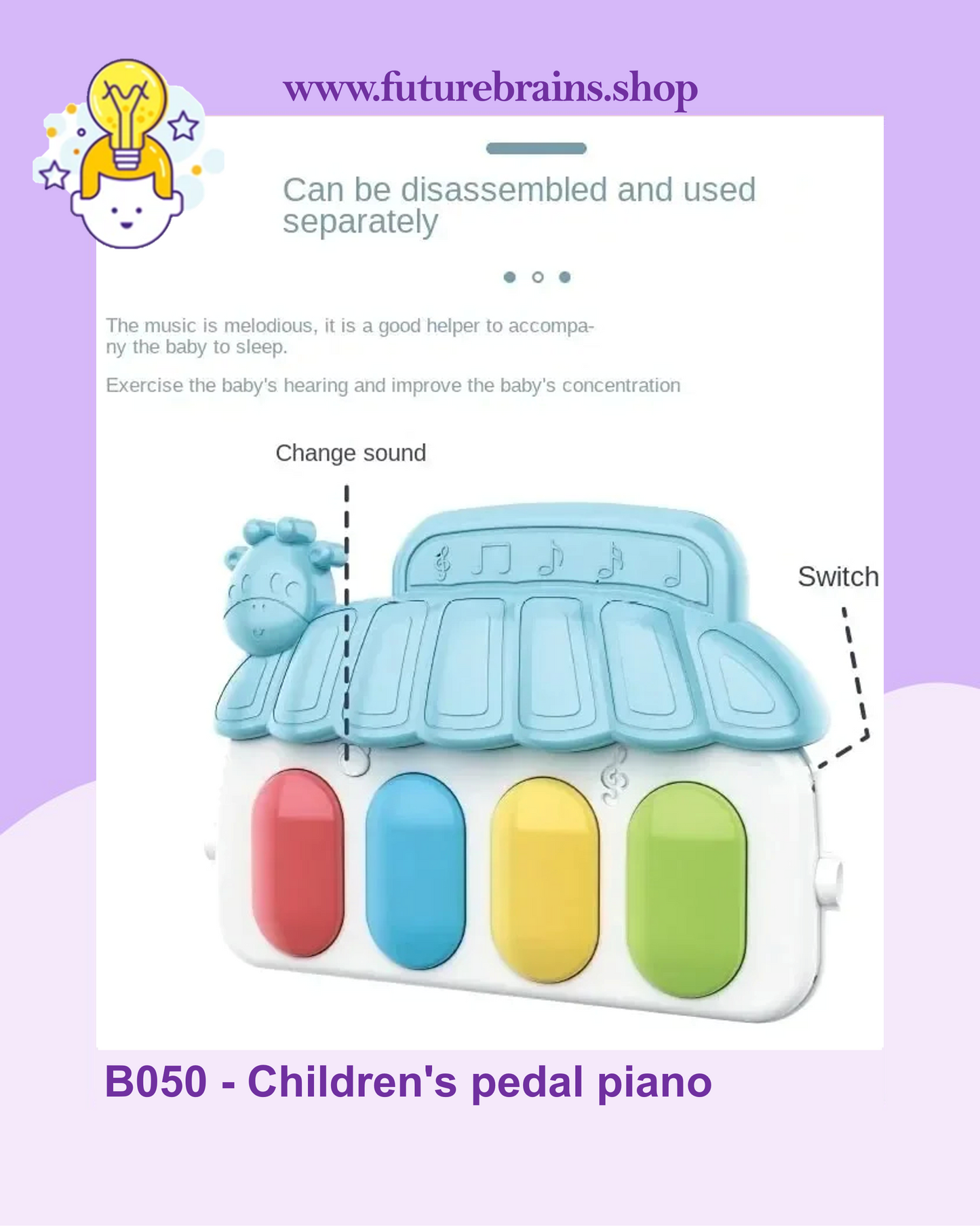 B050 - Children's pedal piano