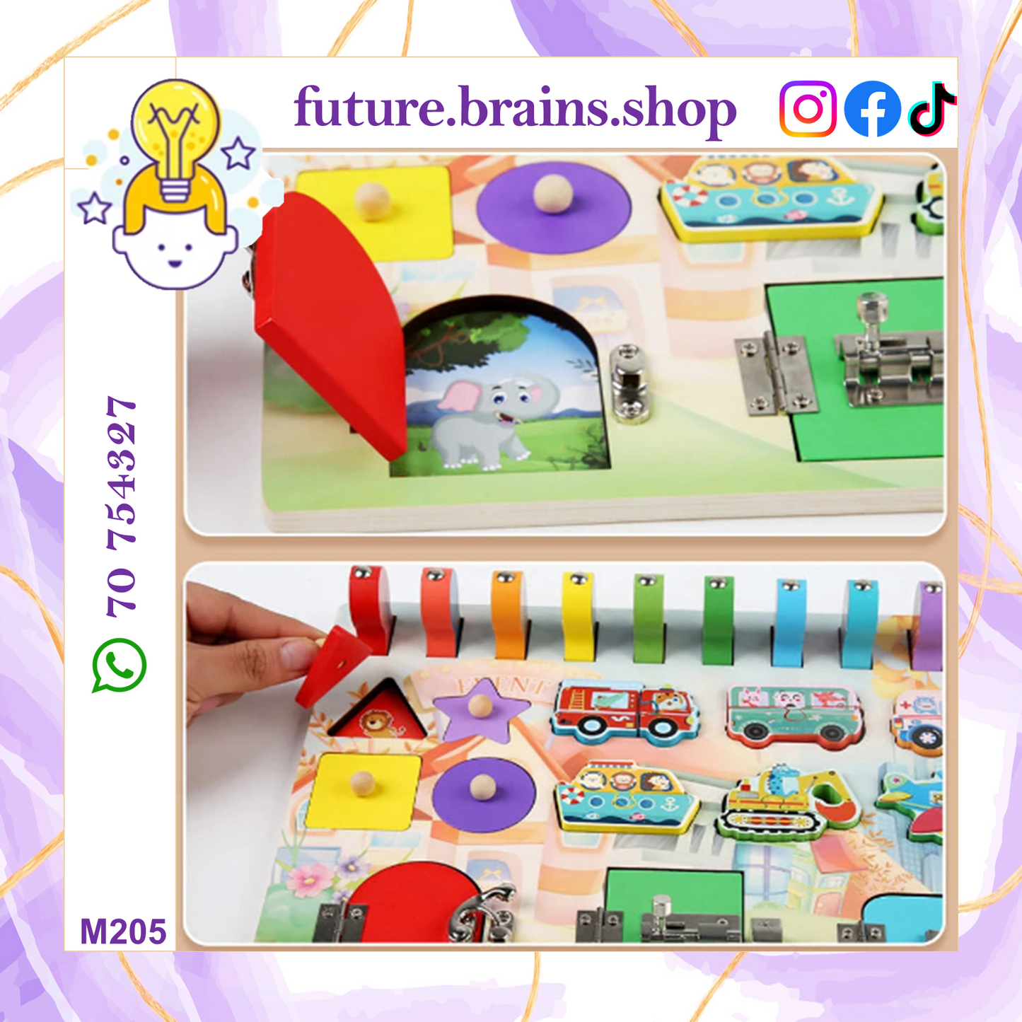 M205 - Fishing Busy board