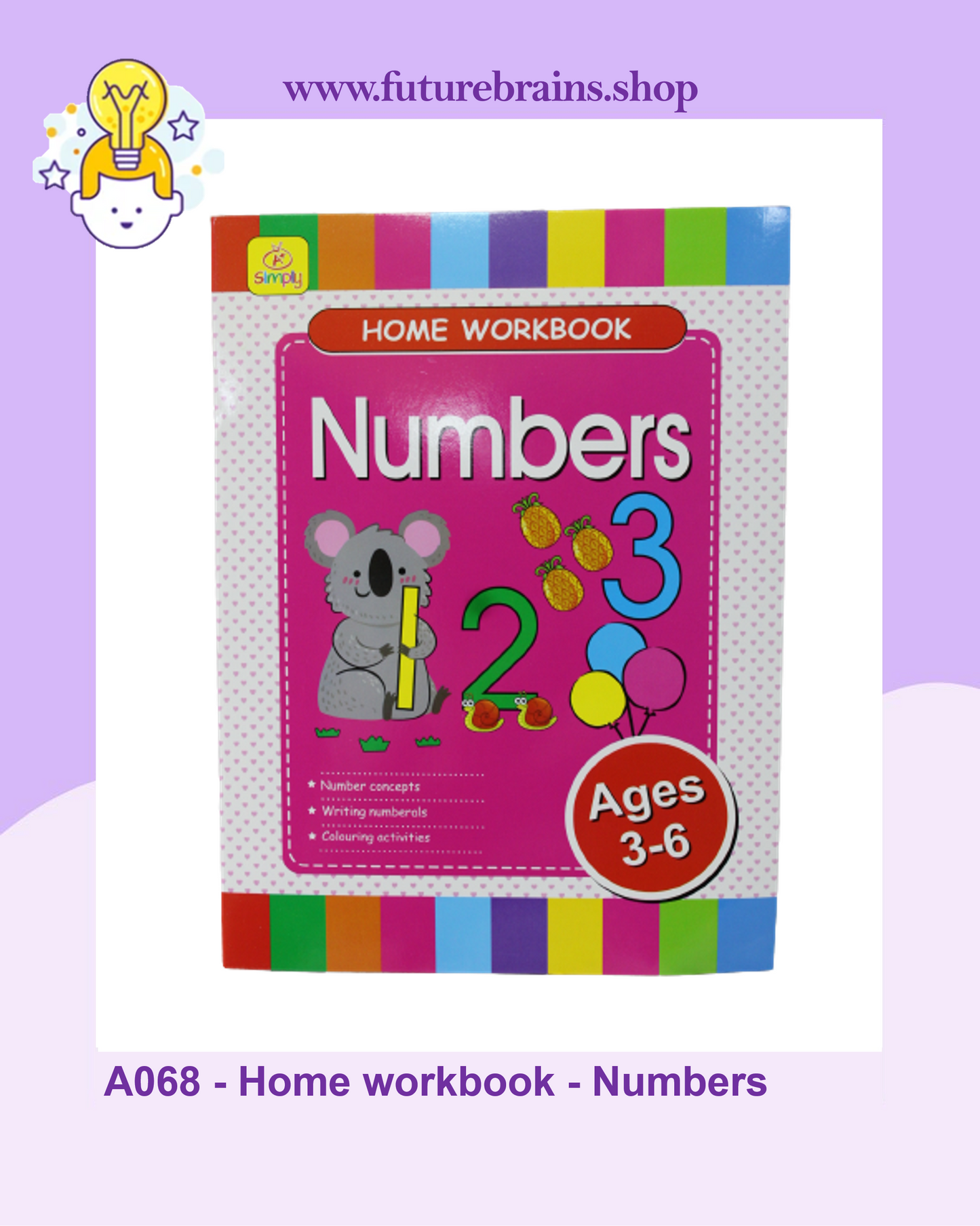 A068 - Home workbook - Numbers