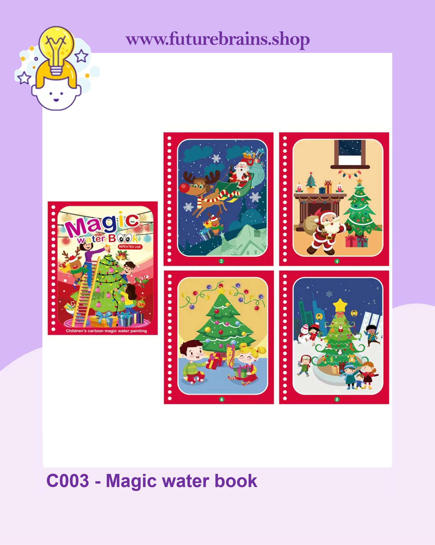 C003 - Magic water book (buy 5 for 5$)