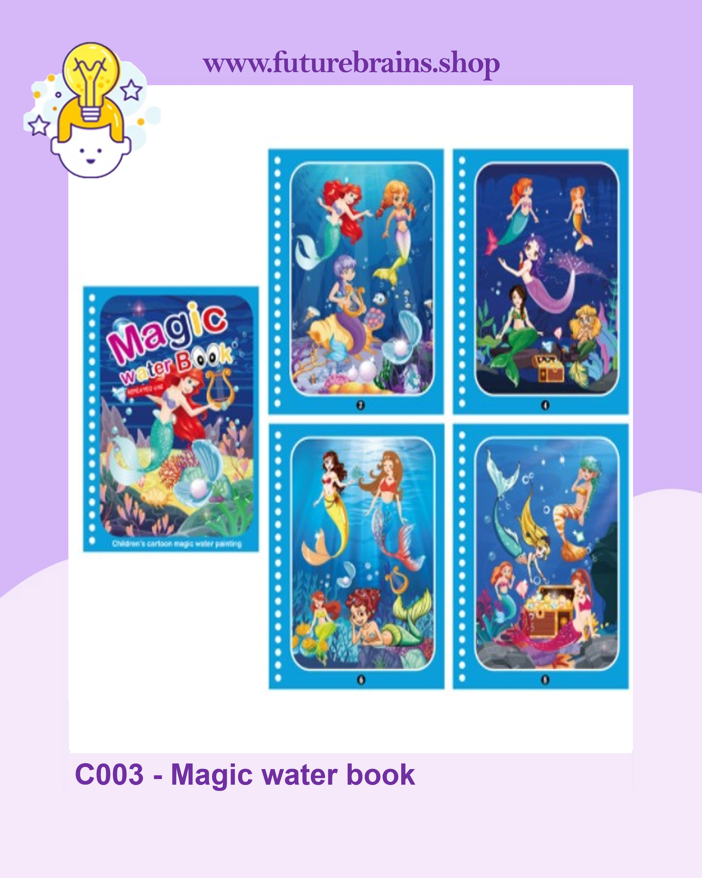 C003 - Magic water book (buy 5 for 5$)