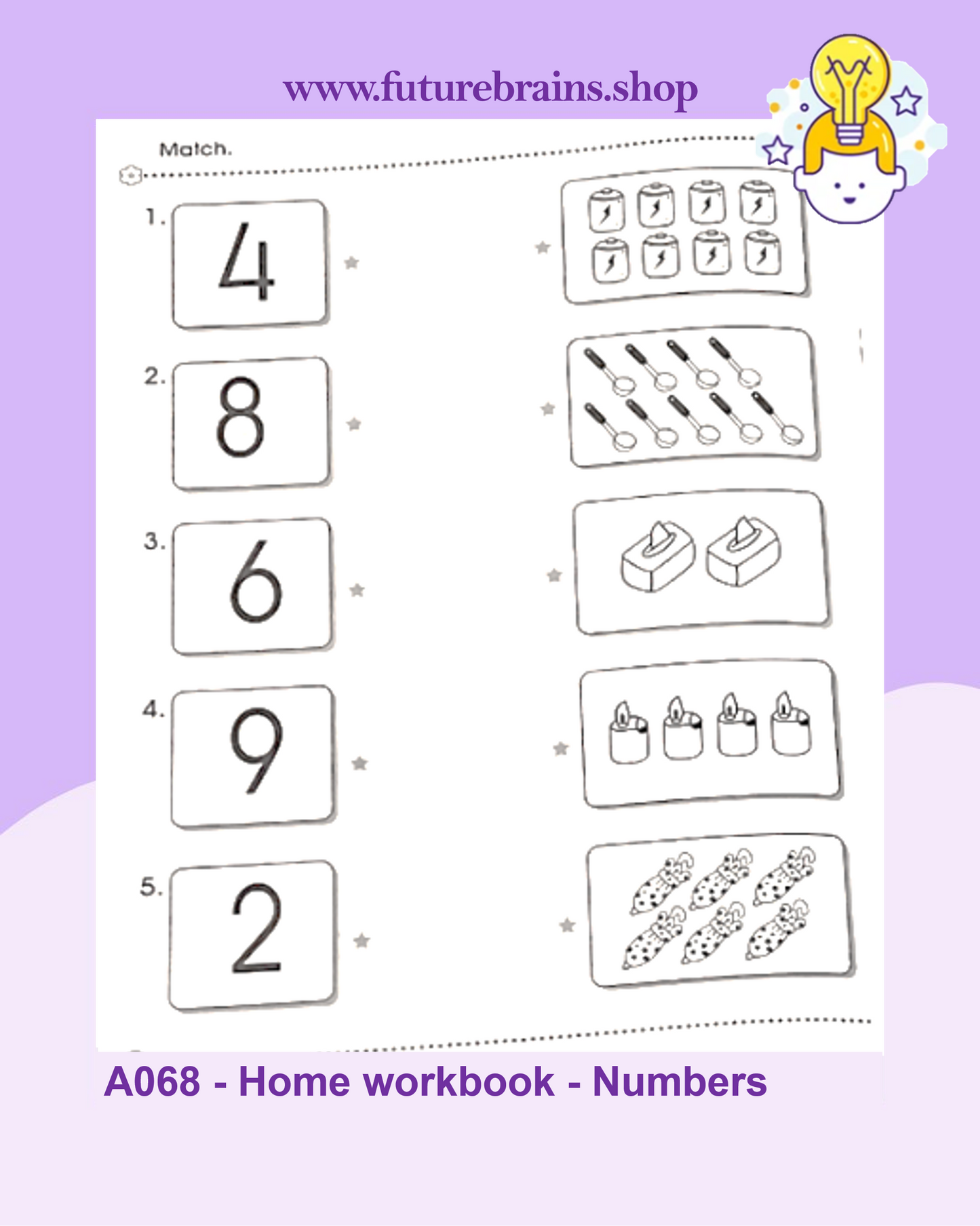 A068 - Home workbook - Numbers