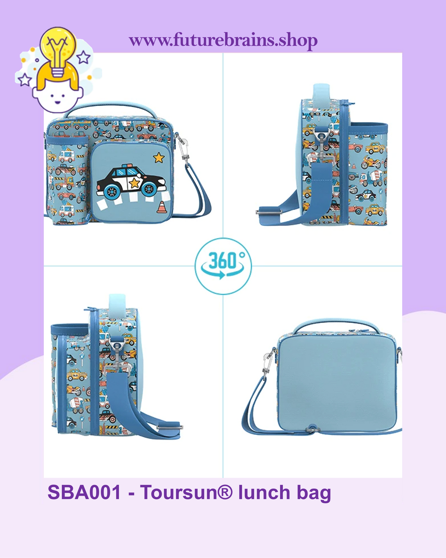 SBA001 - Toursun® lunch bag vehicles design