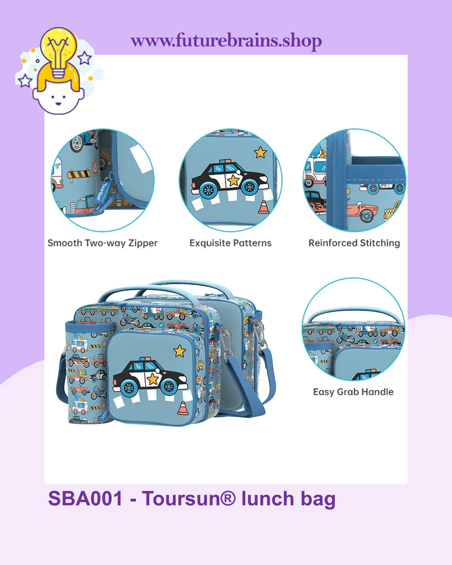 SBA001 - Toursun® lunch bag vehicles design