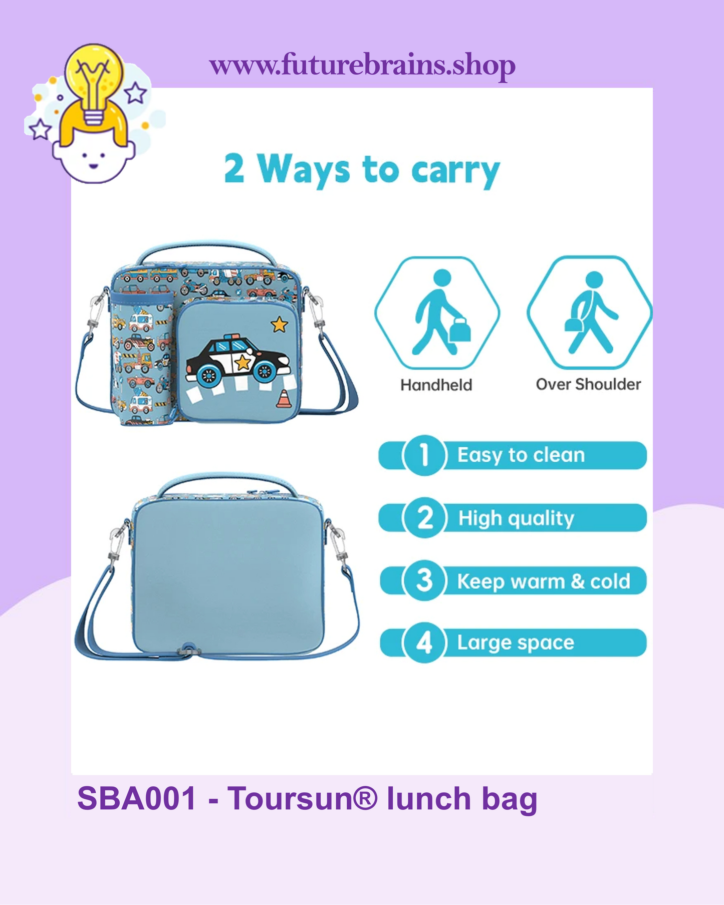 SBA001 - Toursun® lunch bag vehicles design