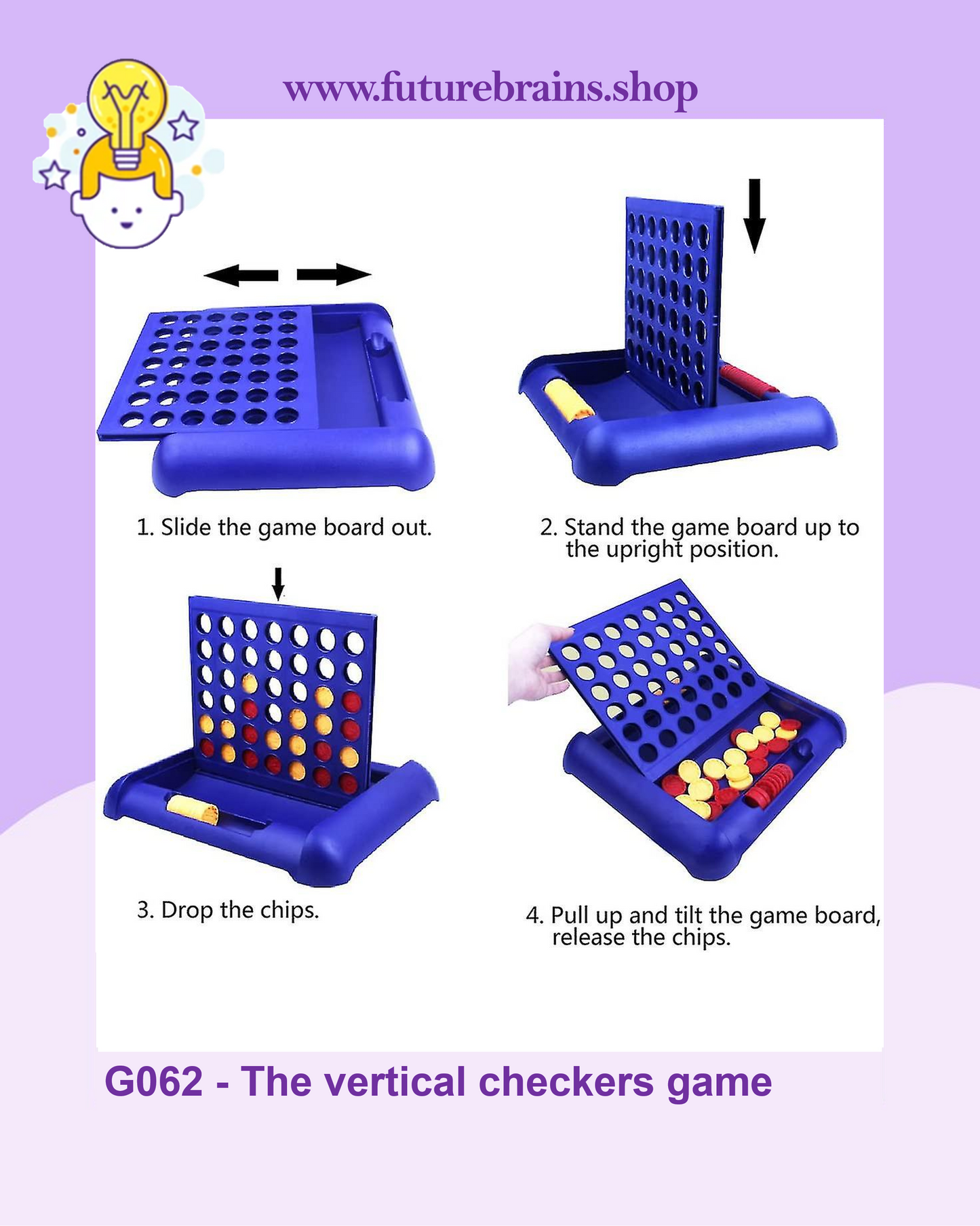 G062 - The vertical checkers game