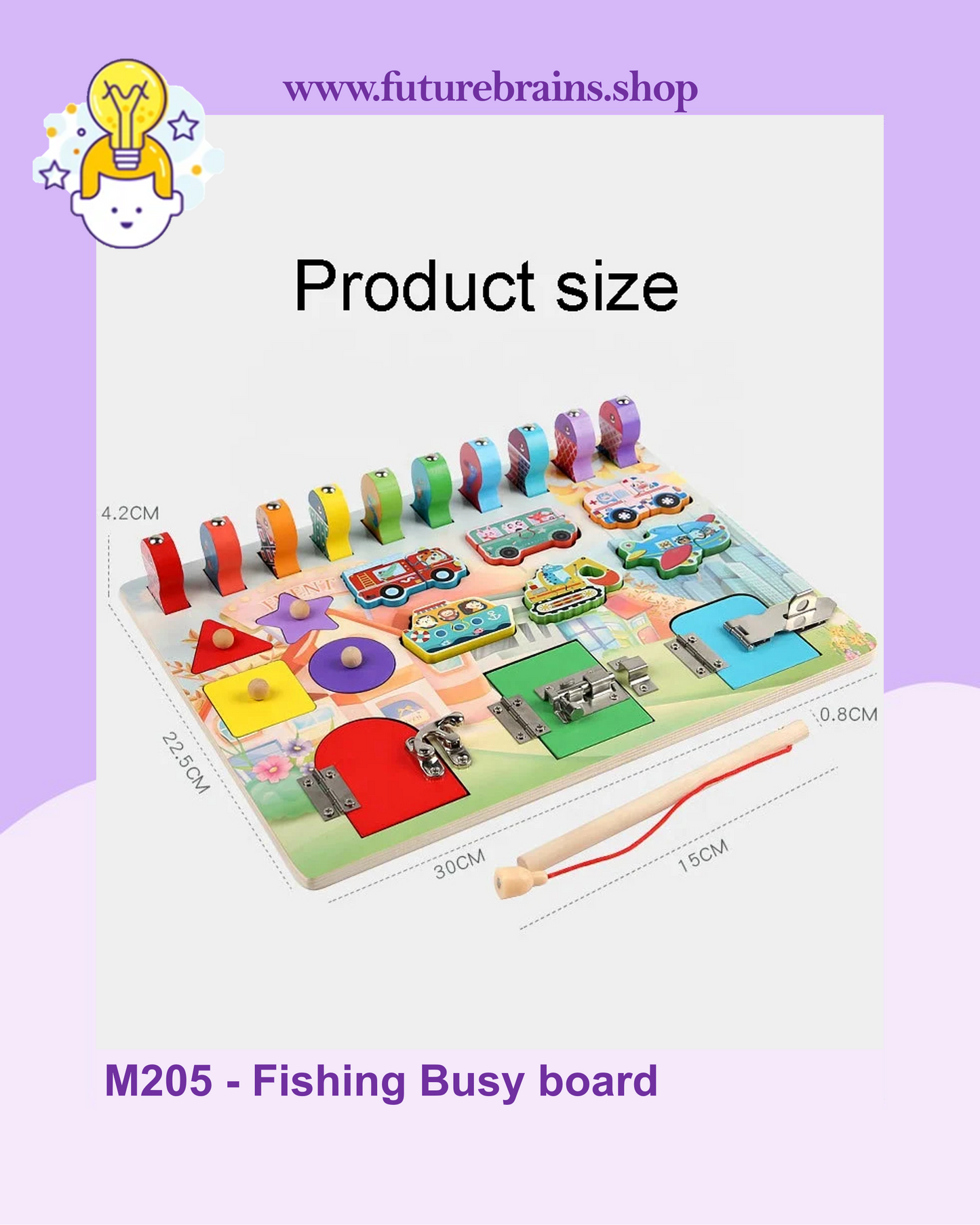 M205 - Fishing Busy board