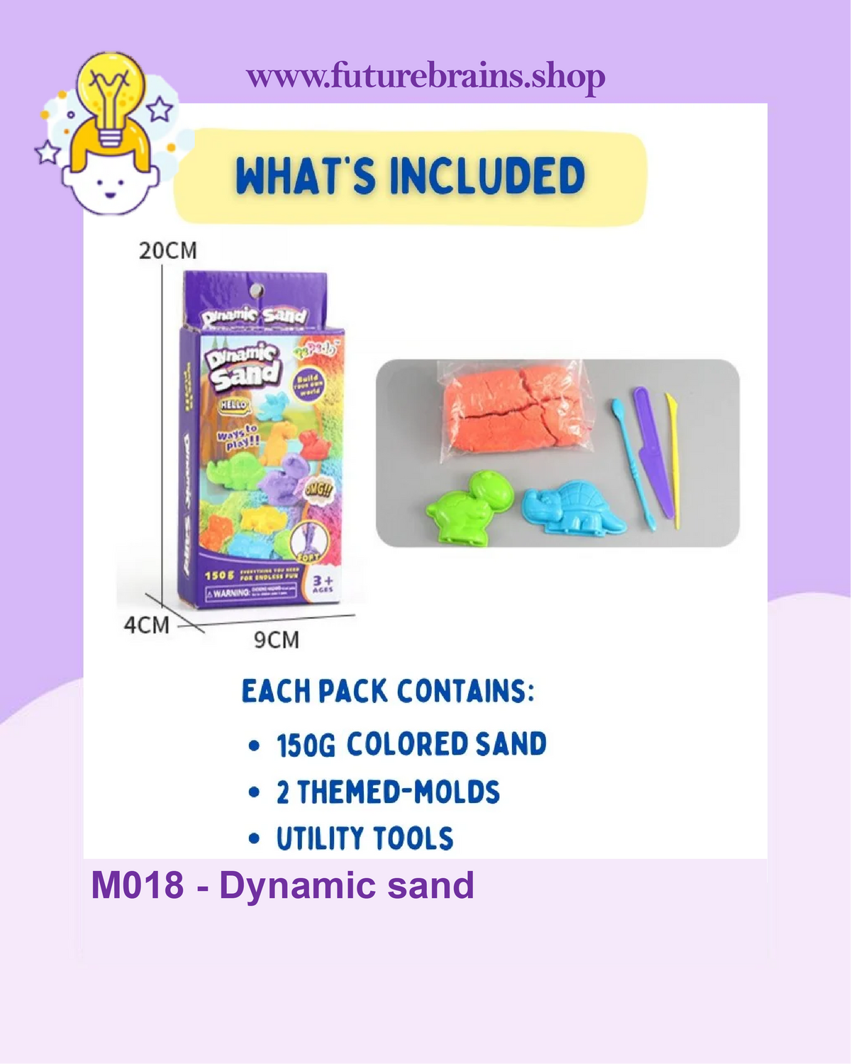M018 - Dynamic sand 150 g