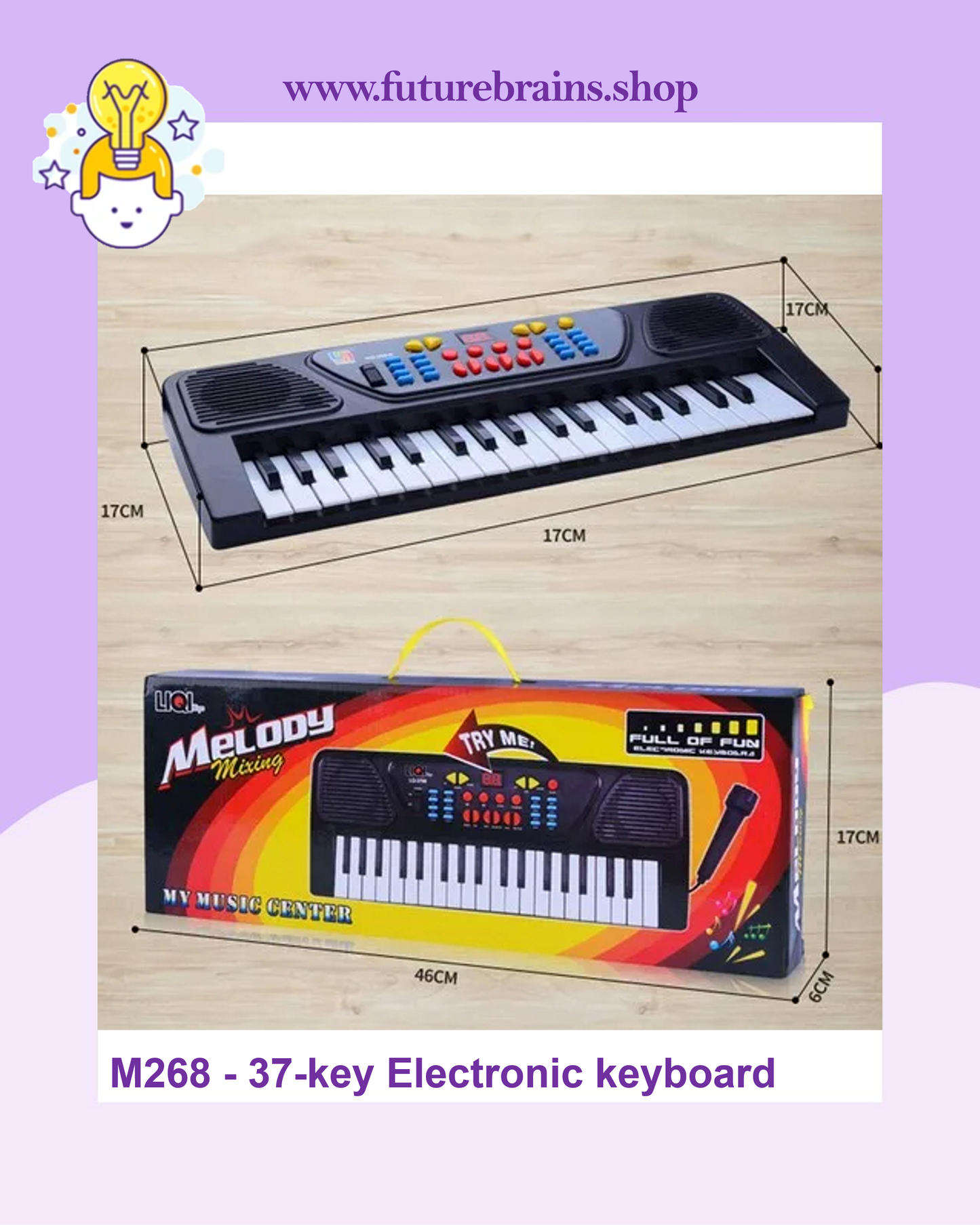 M268 - 37-key Electronic keyboard