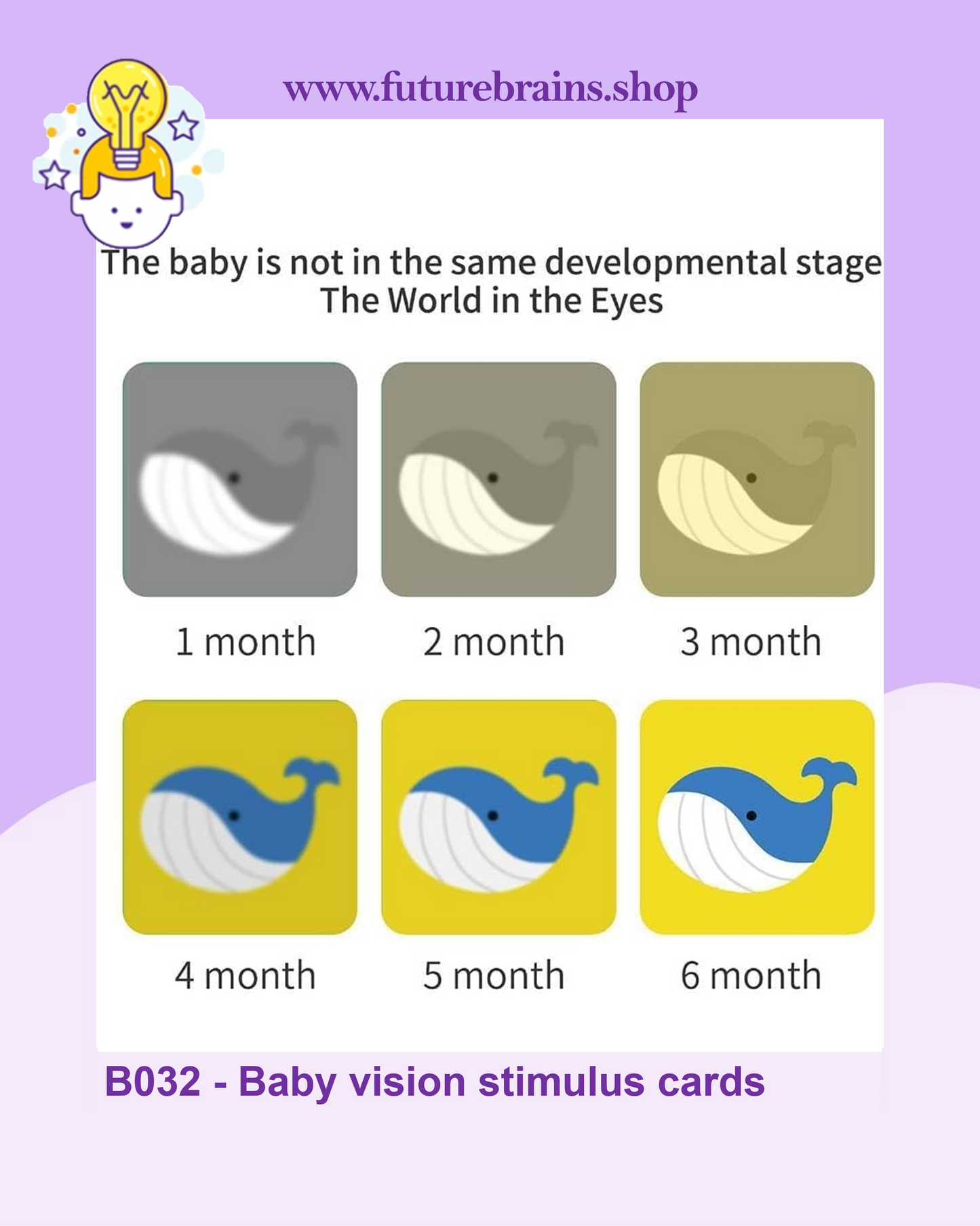 B032 - Baby vision stimulus cards