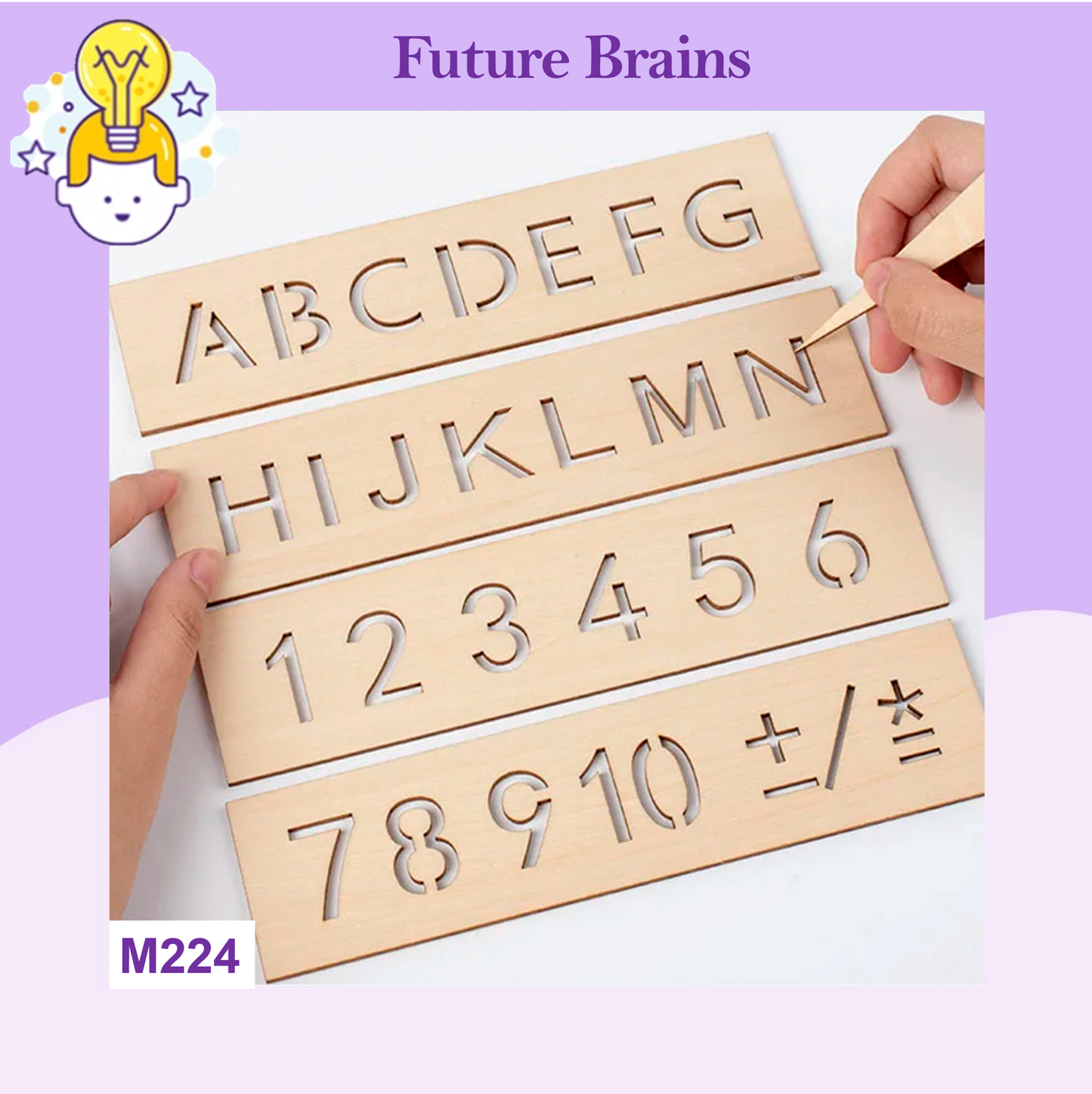 M224 - Montessori stencils set