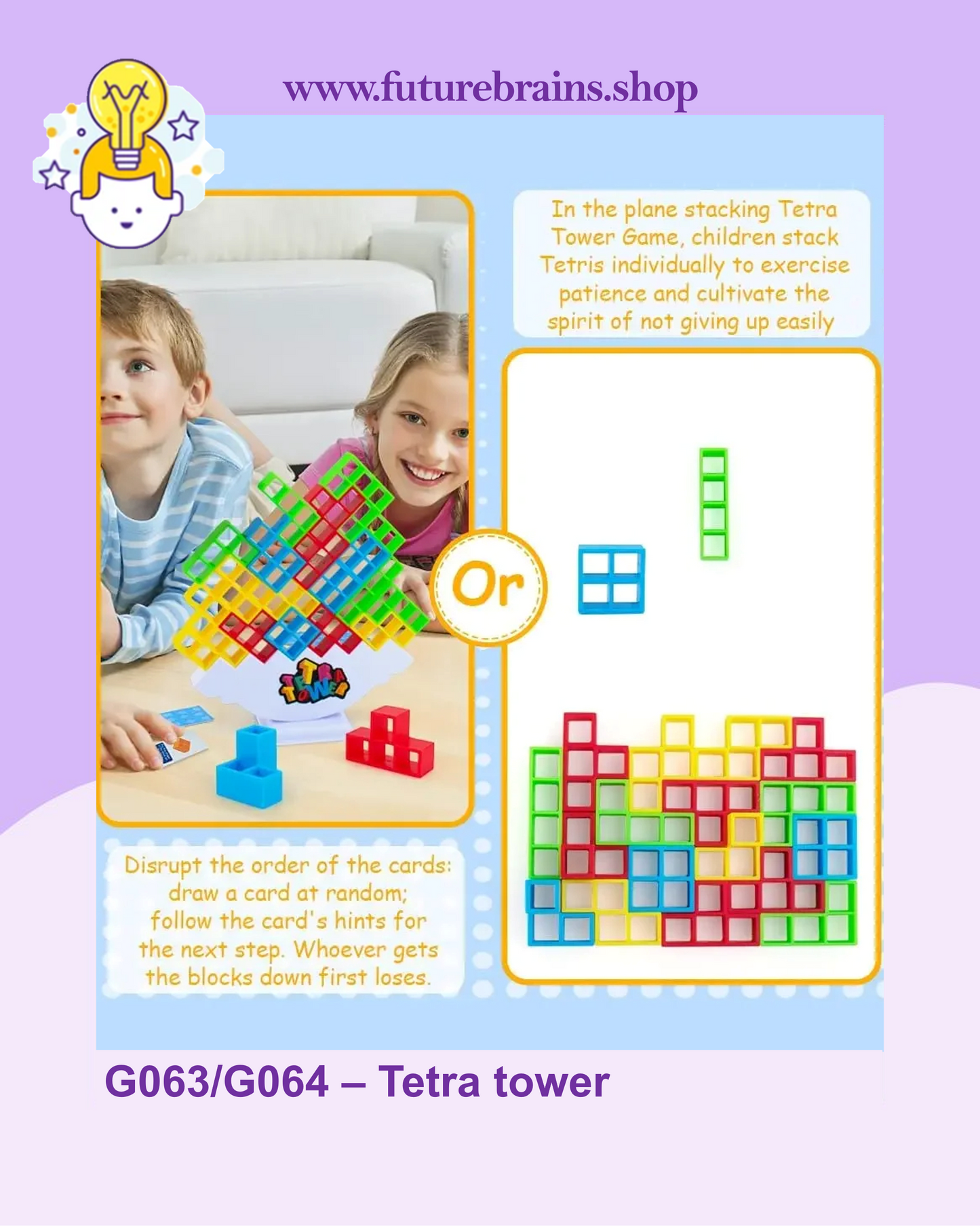 Tetra tower - Stacking games