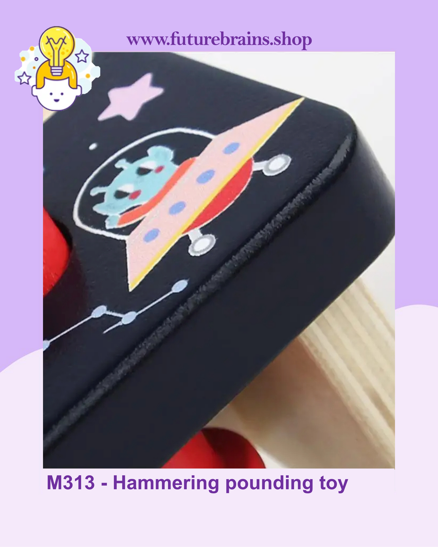 M313 - Hammering pounding toy
