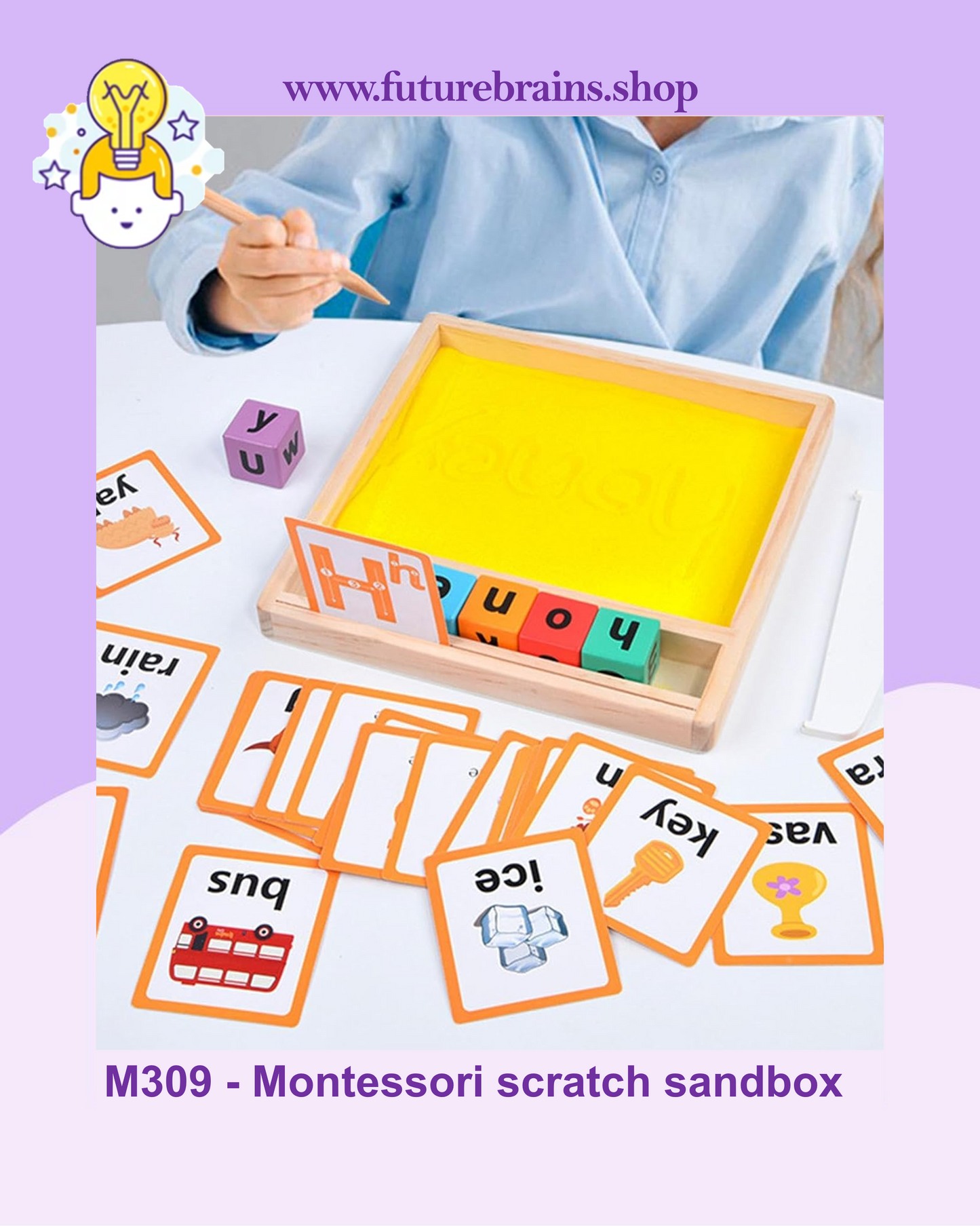 M309 - Montessori scratch sandbox