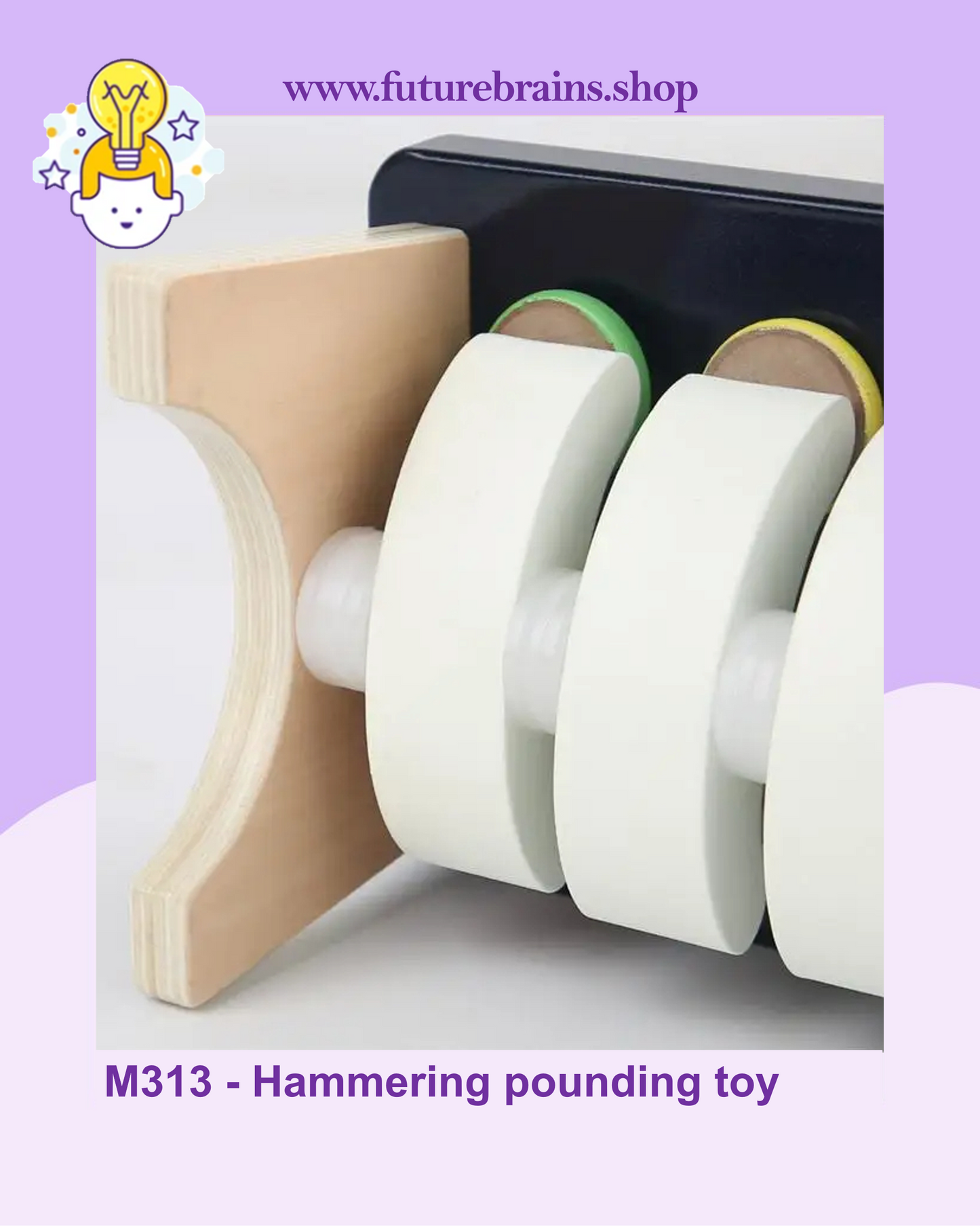 M313 - Hammering pounding toy