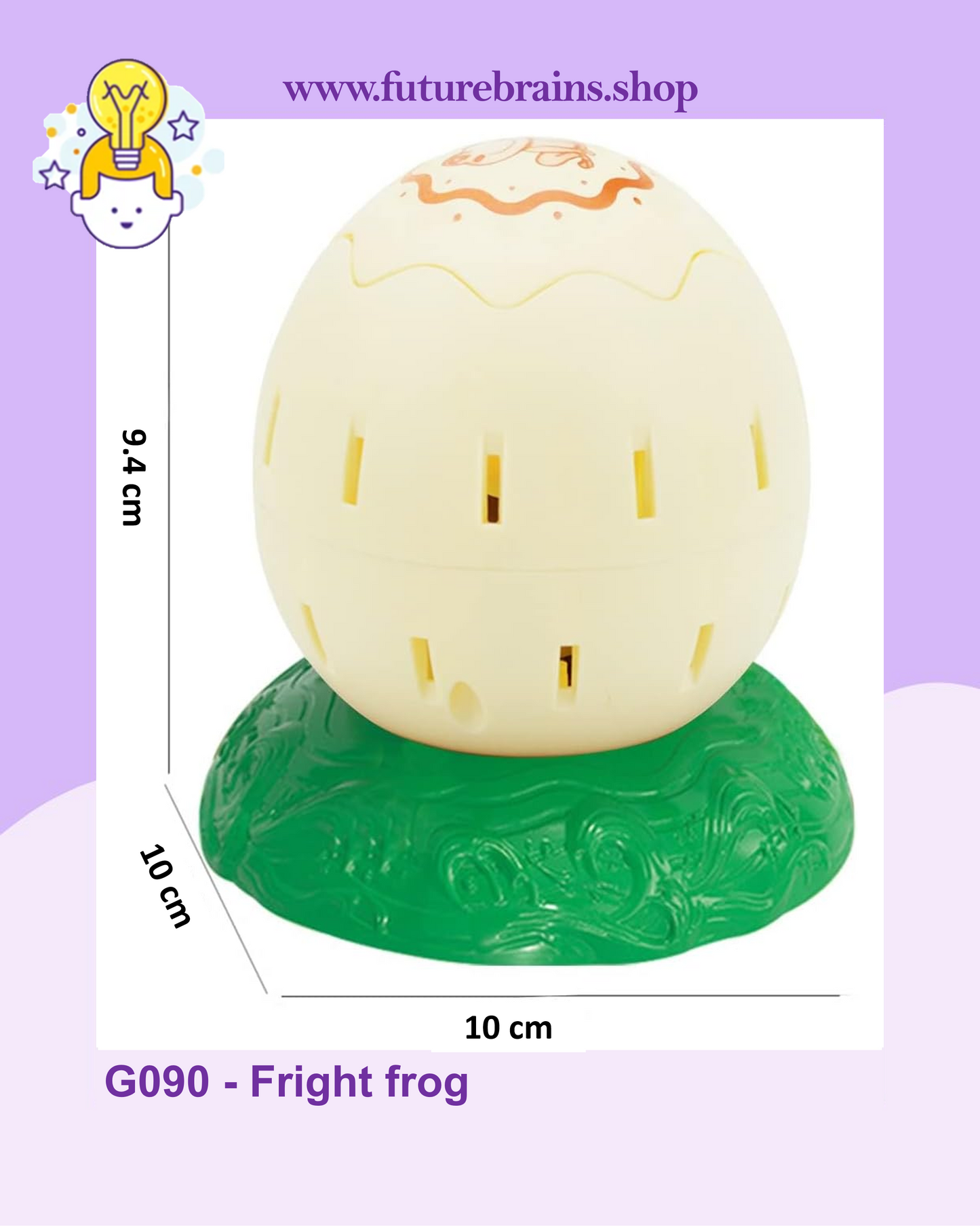 G090 - Fright frog (buy 5 get 10% off)