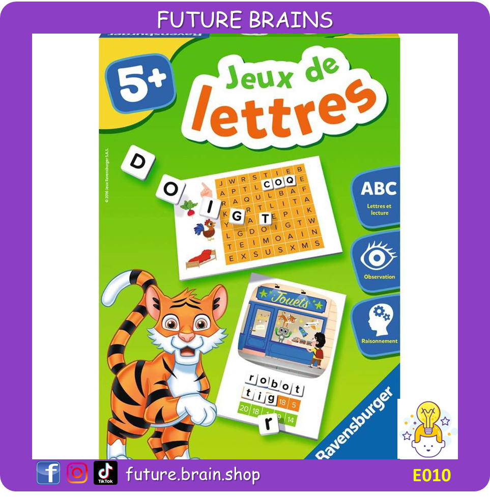 E010 - Jeux de lettres (open box)