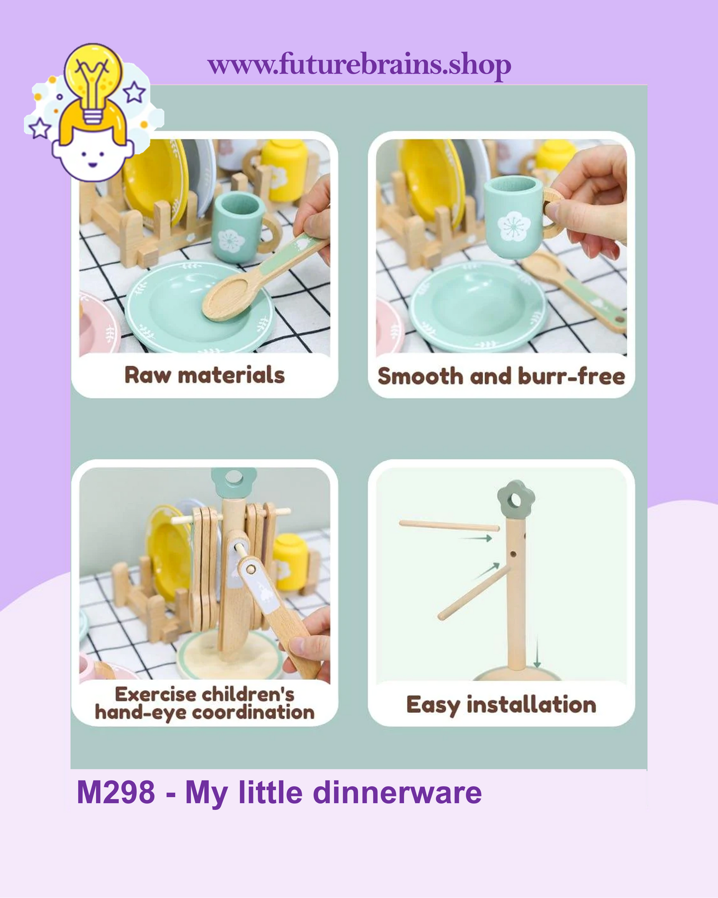 M298 - My little dinnerware