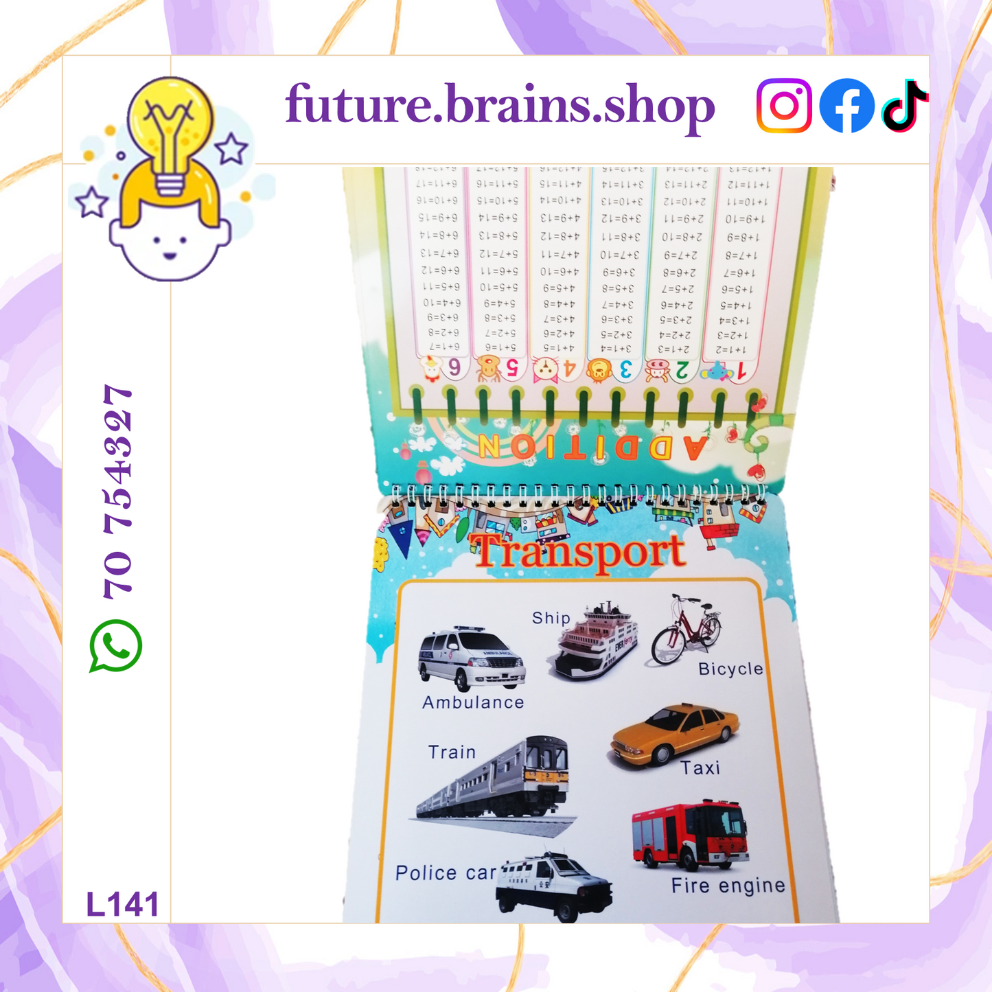 L141 - Infants learning wall map