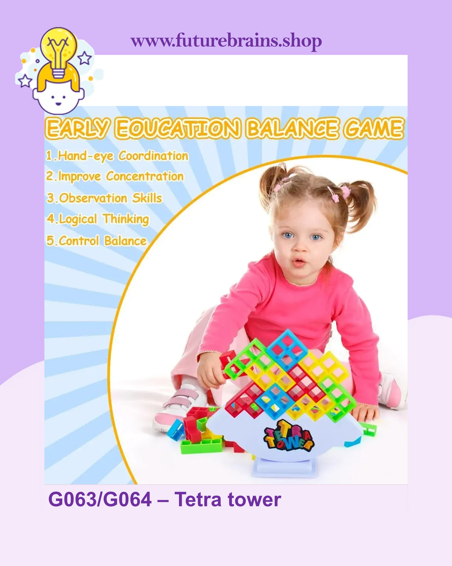 Tetra tower - Stacking games