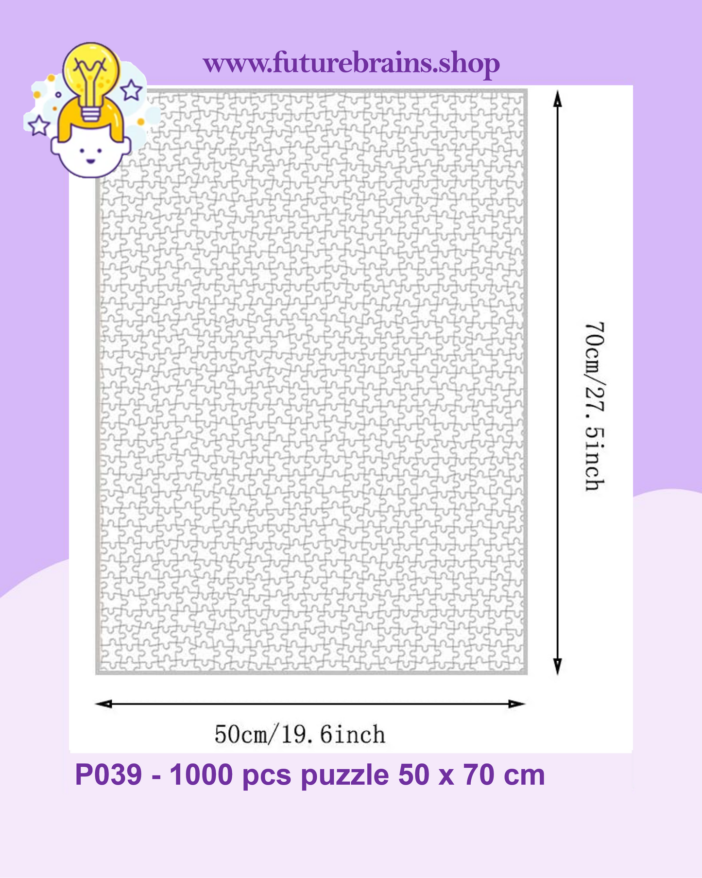 P039 - 1000 pcs puzzle 50 x 70 cm