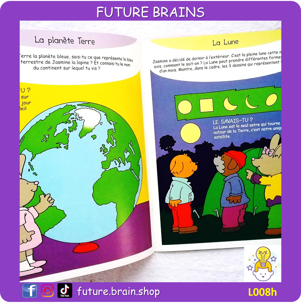 L008 - Let’s learn with Juliet the Earth and the human beings / J’apprends avec Jasmine la Terre et l’homme
