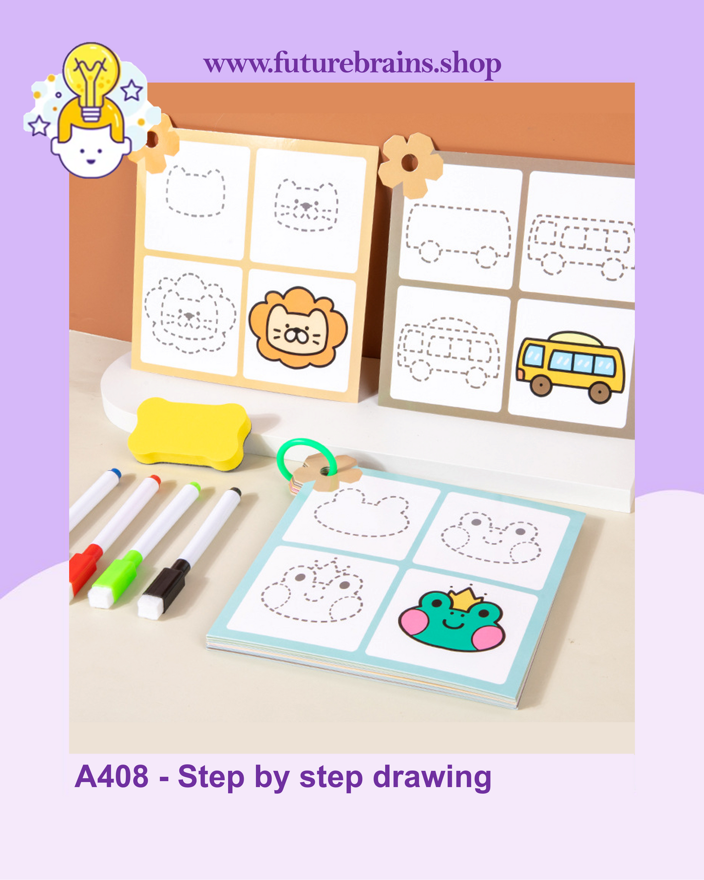 A408 - Step by step drawing