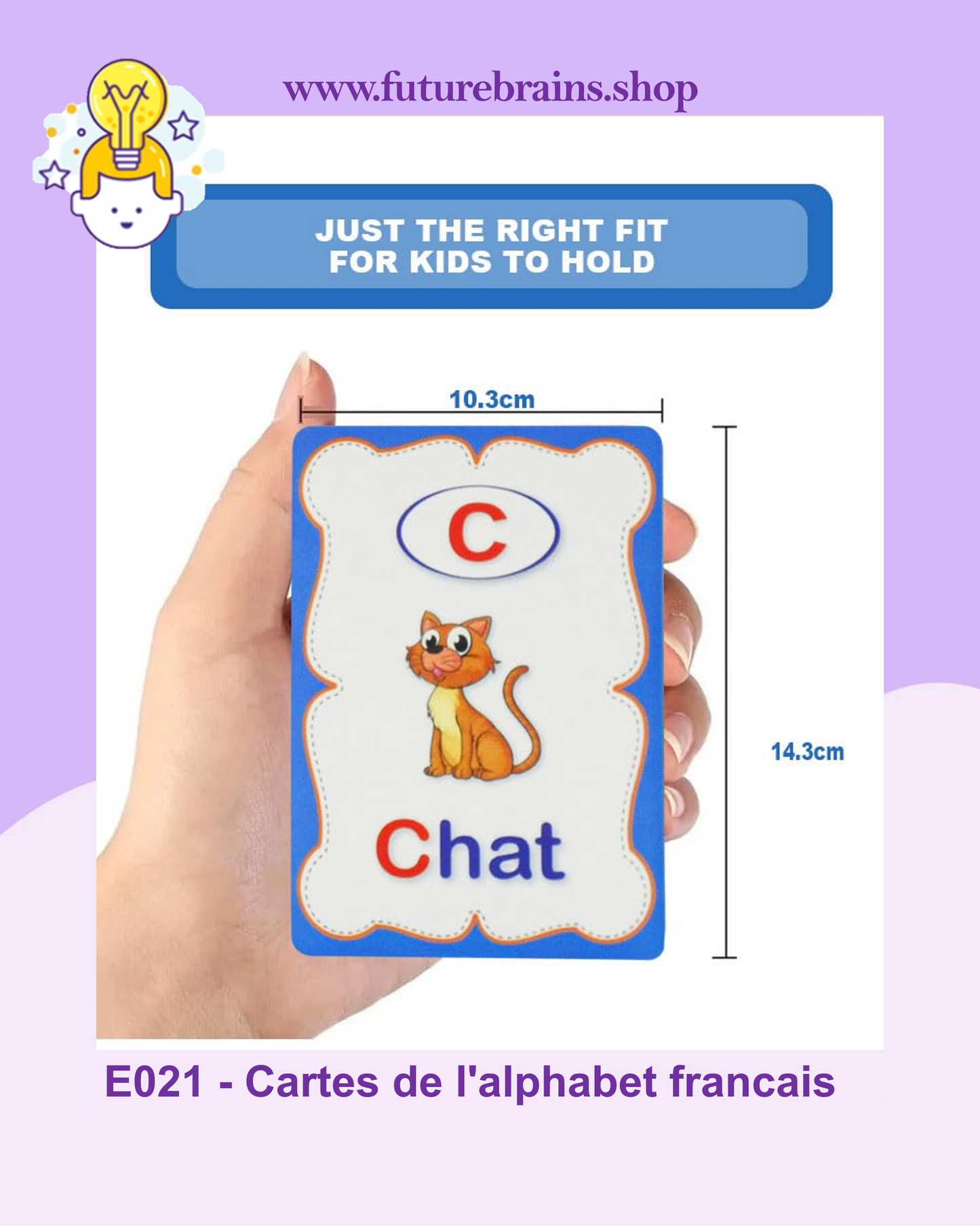 E021 - Cartes de l'alphabet francais