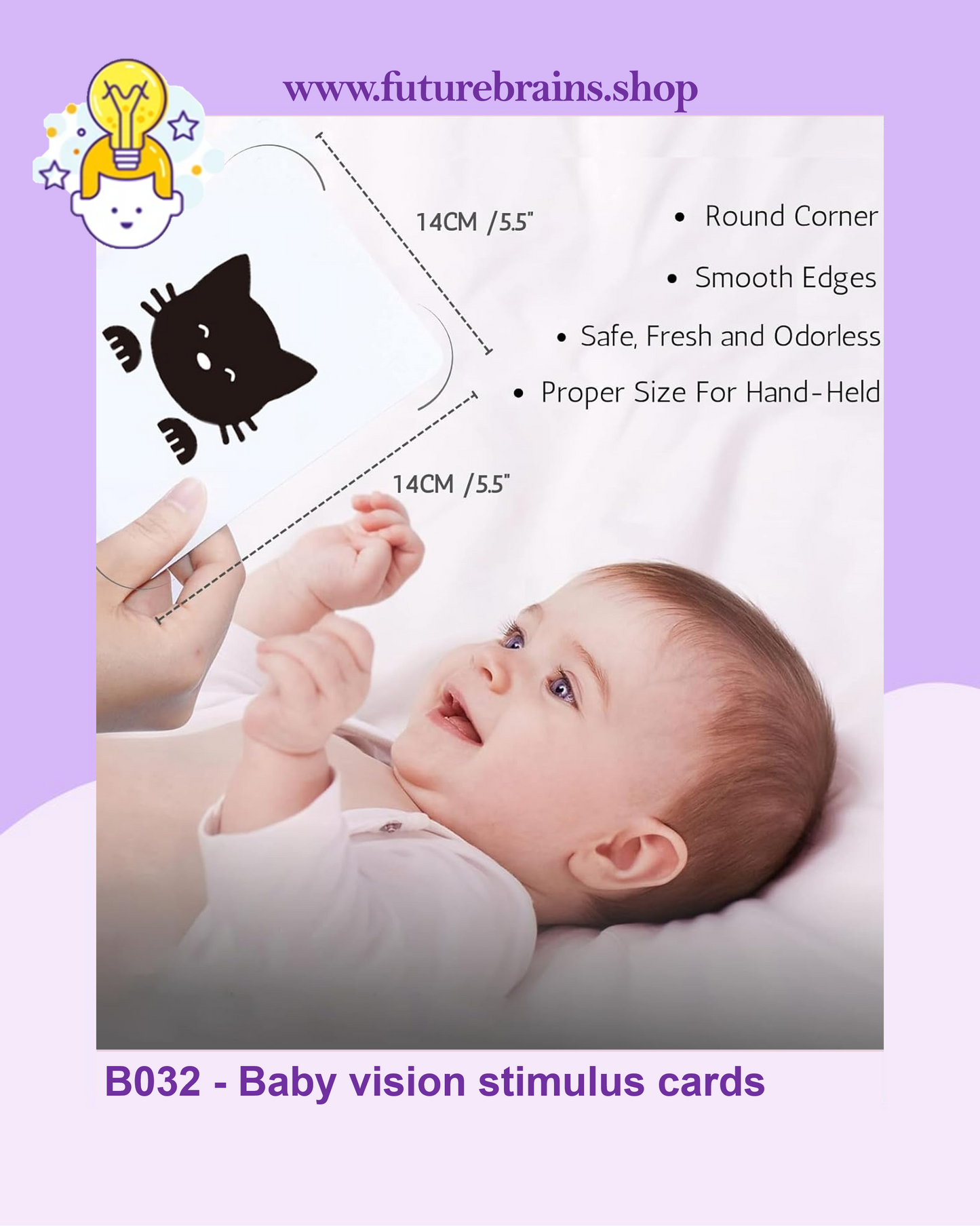B032 - Baby vision stimulus cards