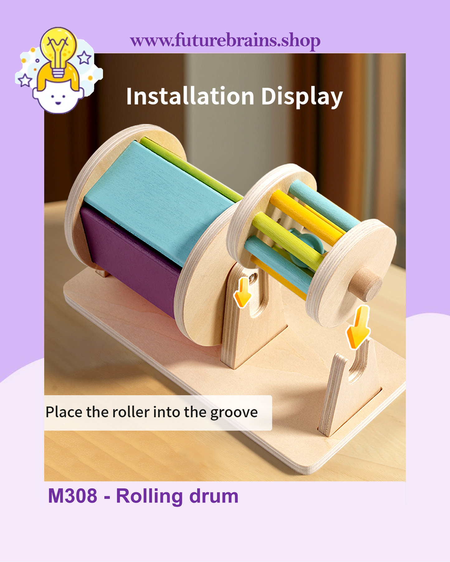 M308 - Rolling drum