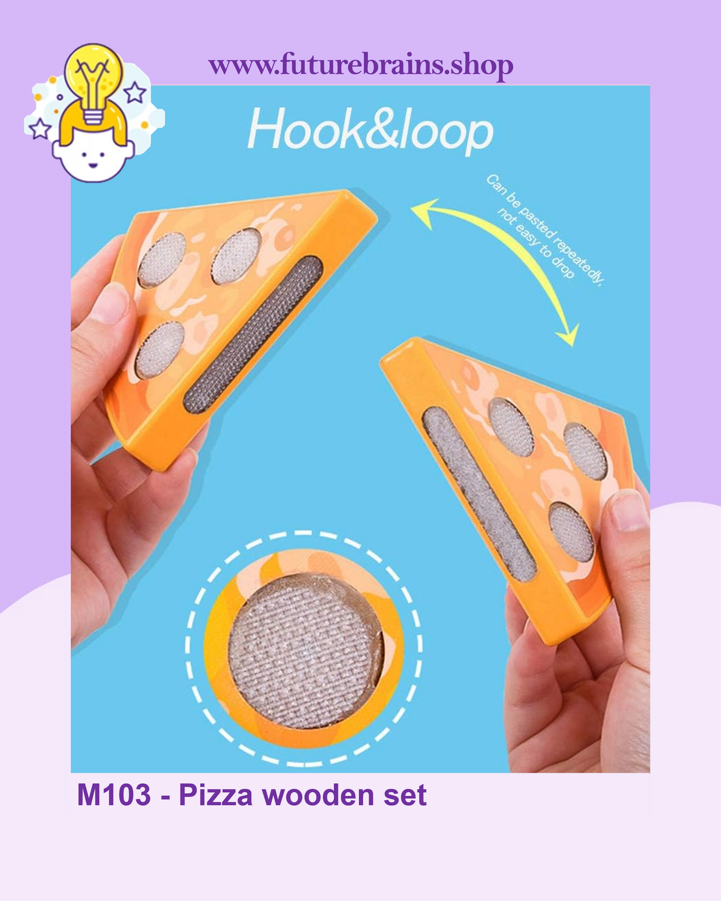 M103 - Pizza wooden set