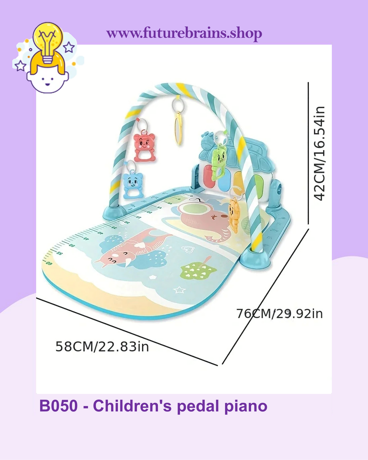 B050 - Children's pedal piano