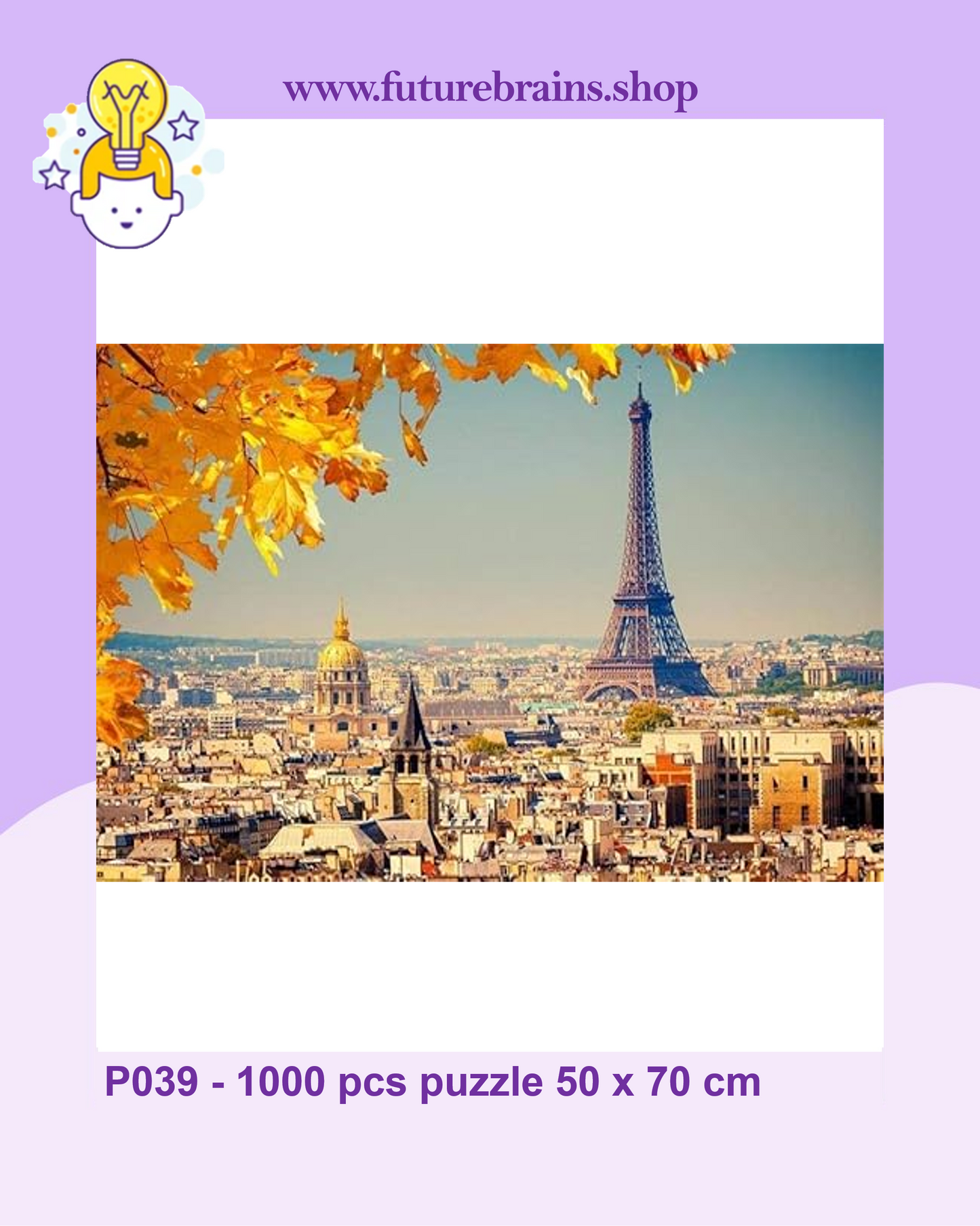 P039 - 1000 pcs puzzle 50 x 70 cm