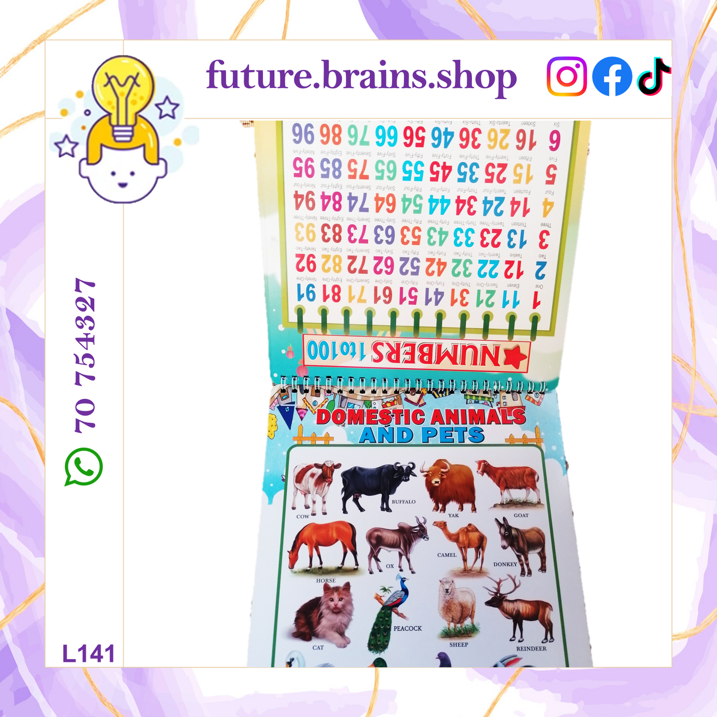 L141 - Infants learning wall map