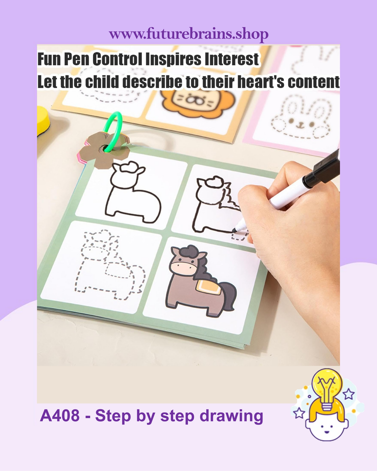A408 - Step by step drawing