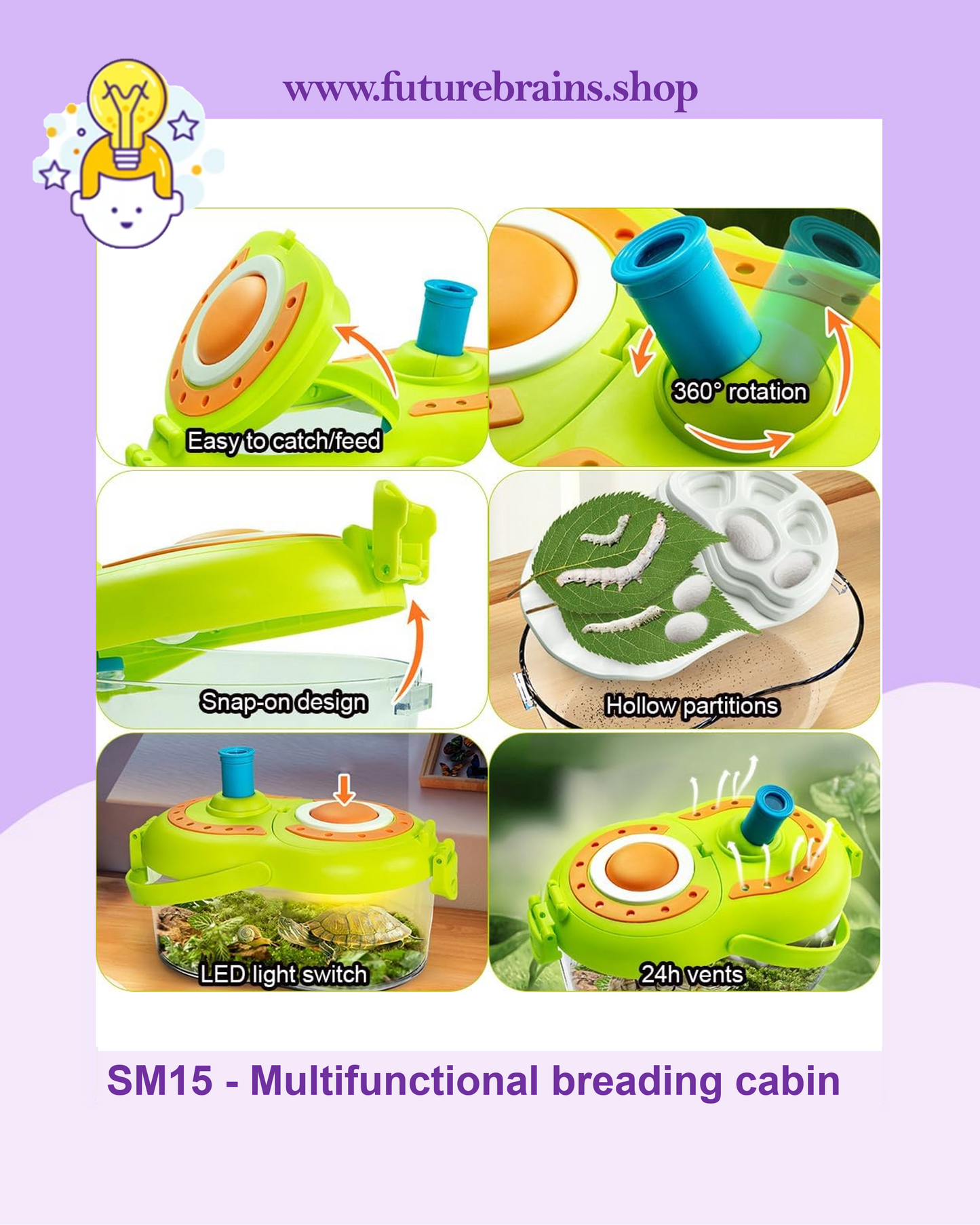 SM15 - Multifunctional breading cabin